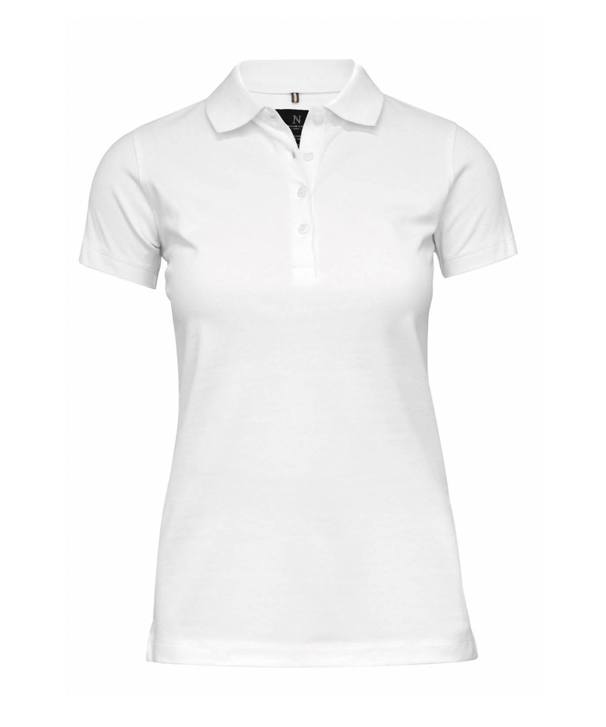 Women’s Harvard classic – stretch deluxe polo - White