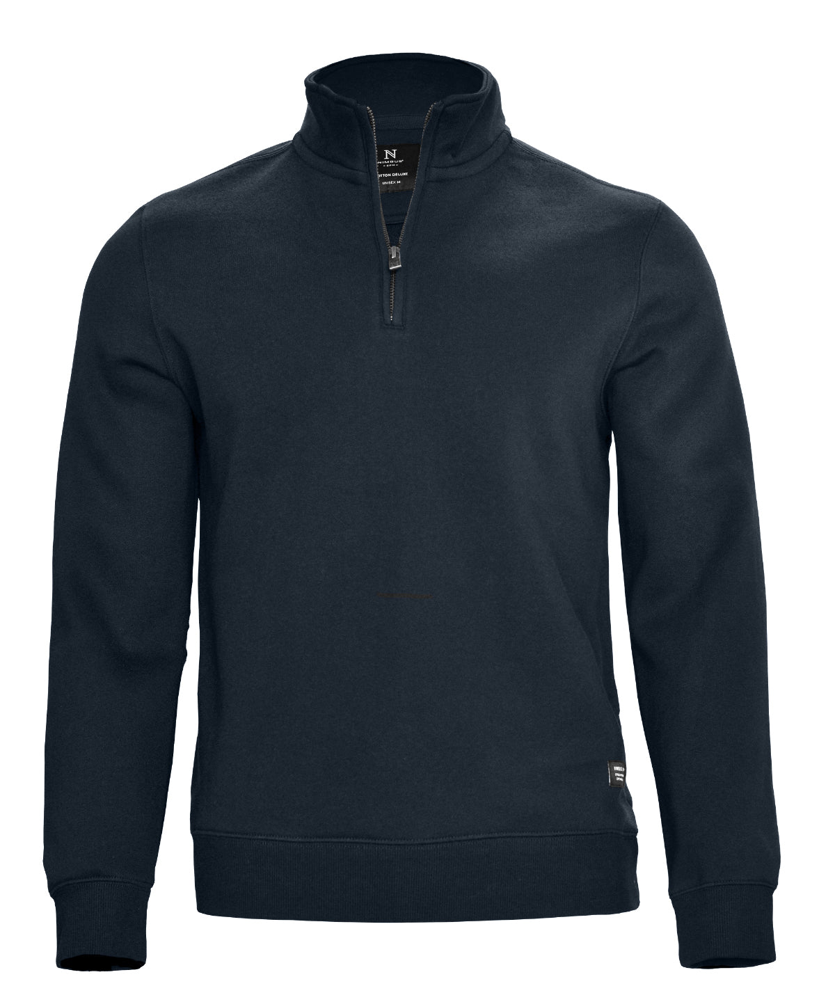 Glendale unisex 1/4-zip sweatshirt - Navy