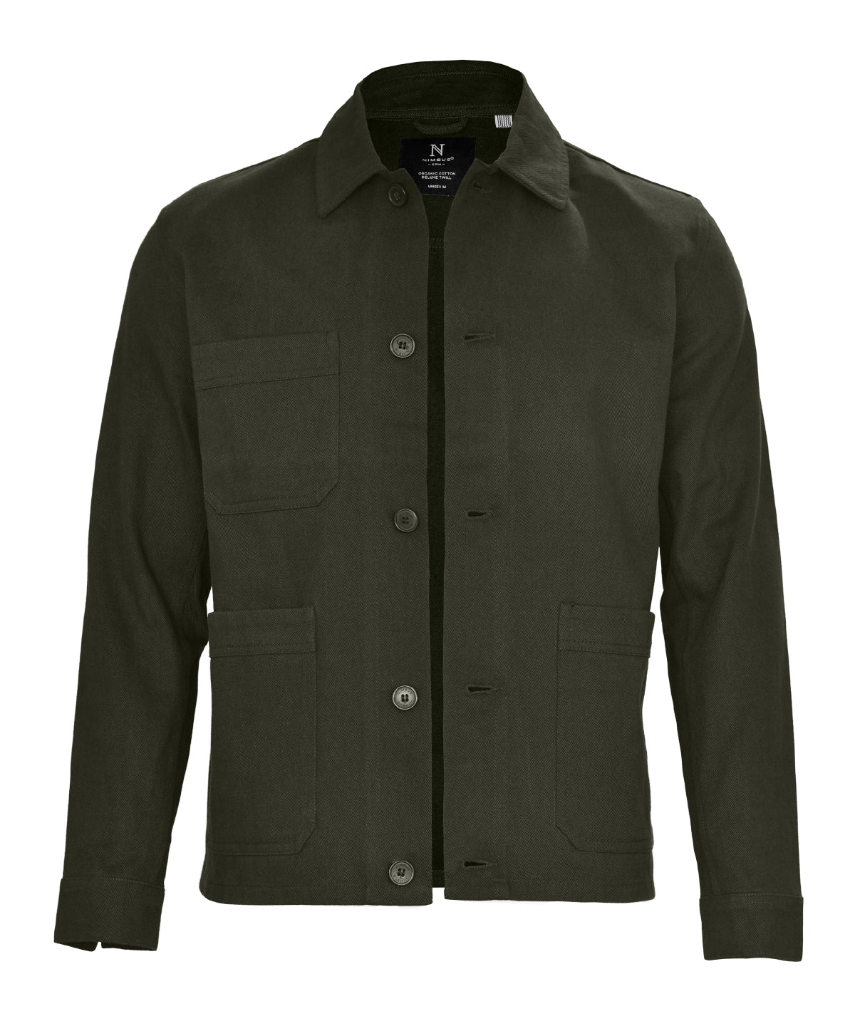 Sonoma twill unisex overshirt - Olive