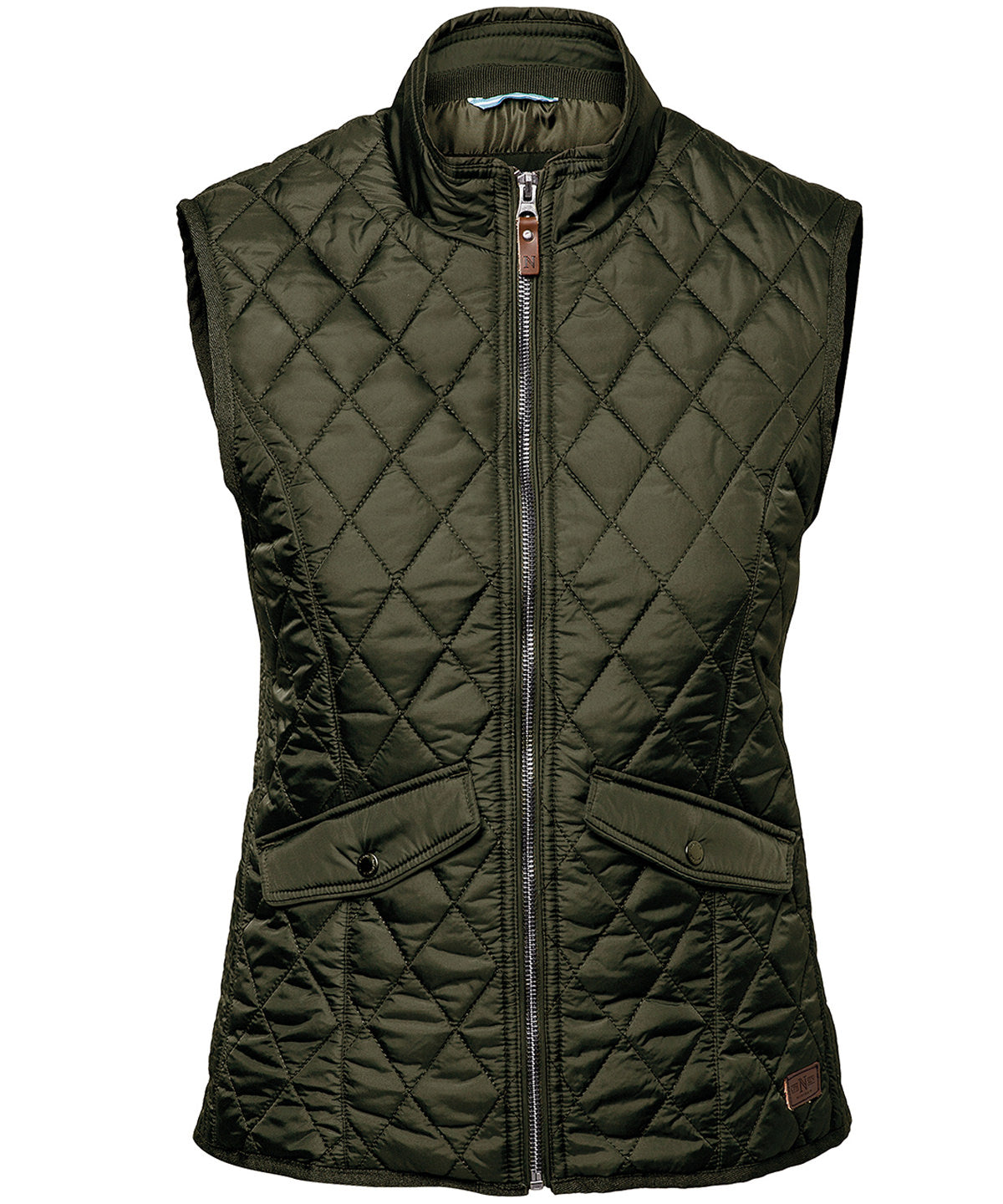 Women’s Camden – diamond quilted gilet - Olive