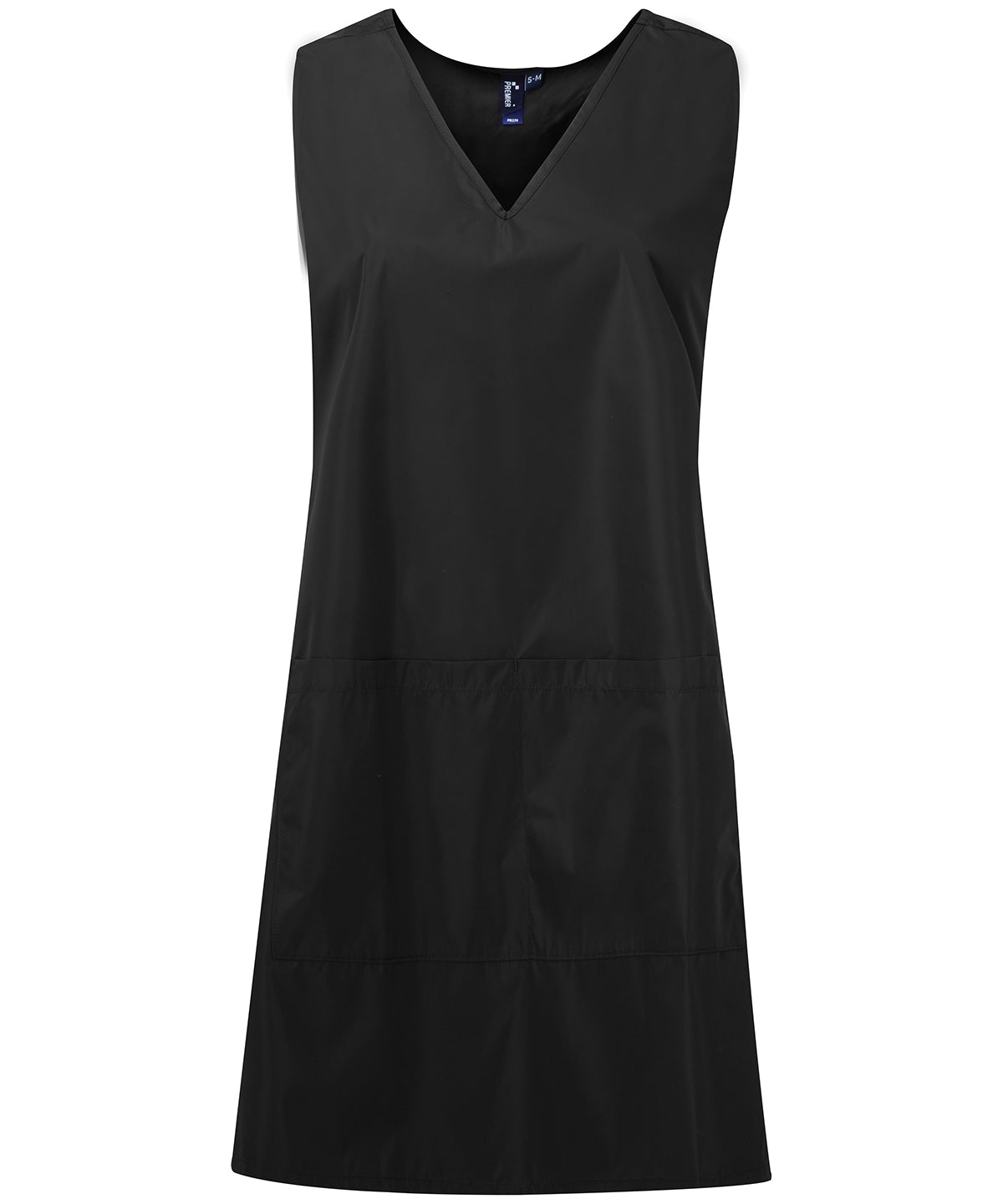 Waterproof wrap around tunic - Black