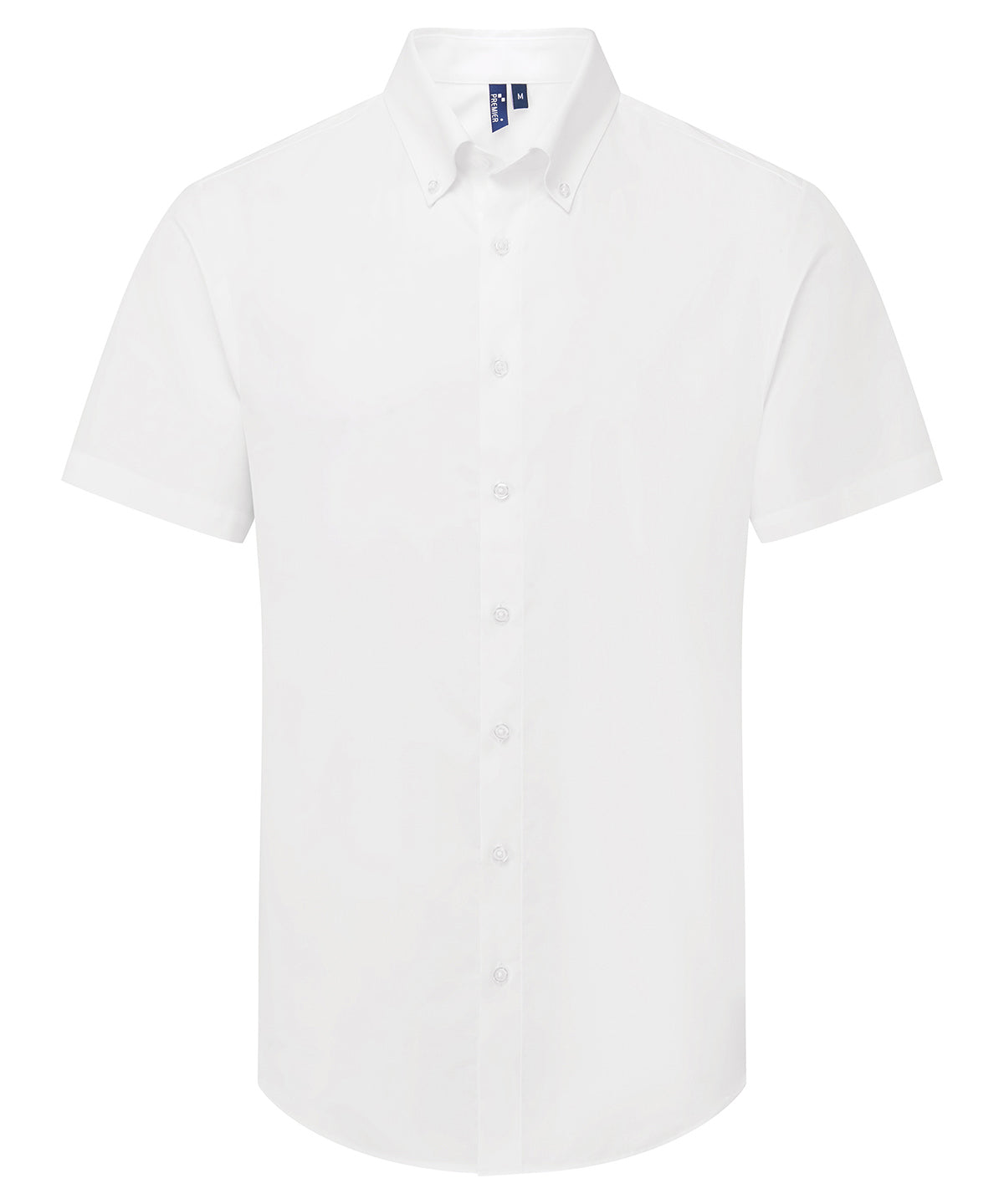 ‘Supreme’ Oxford short sleeve shirt - White