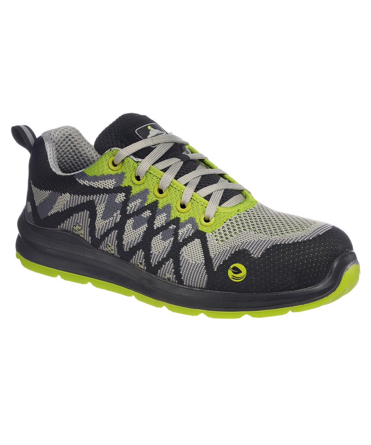 Portwest Composite lite ECO safety trainers (FC08) - Black/Yellow