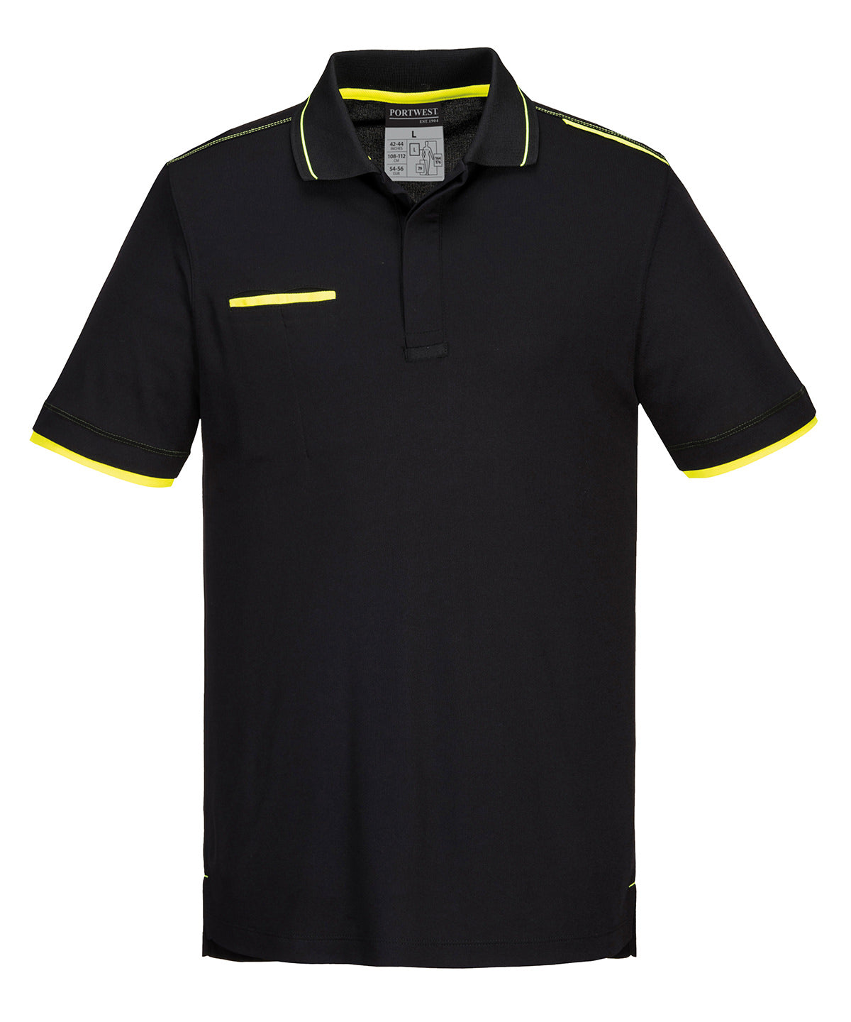 WX3 Eco polo shirt (T722) - Black