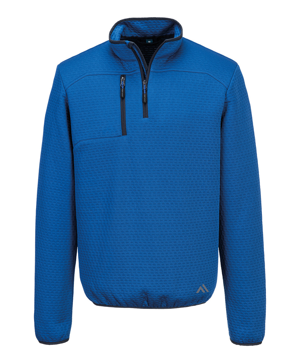 KX3 Sport textured ¼-zip sweatshirt (KX376) - Blue
