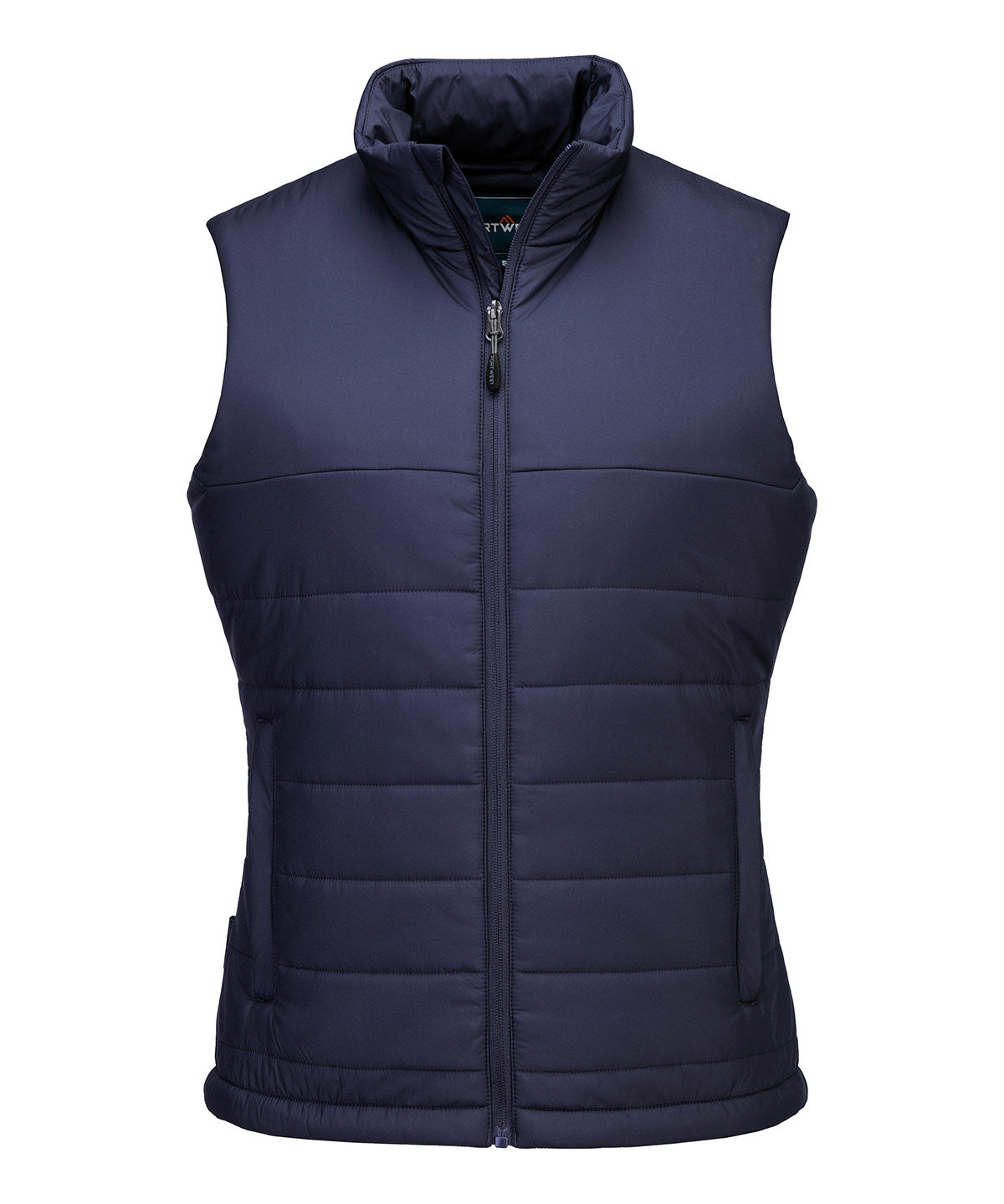 Women’s professional insulated baffle gilet (S607) - Navy