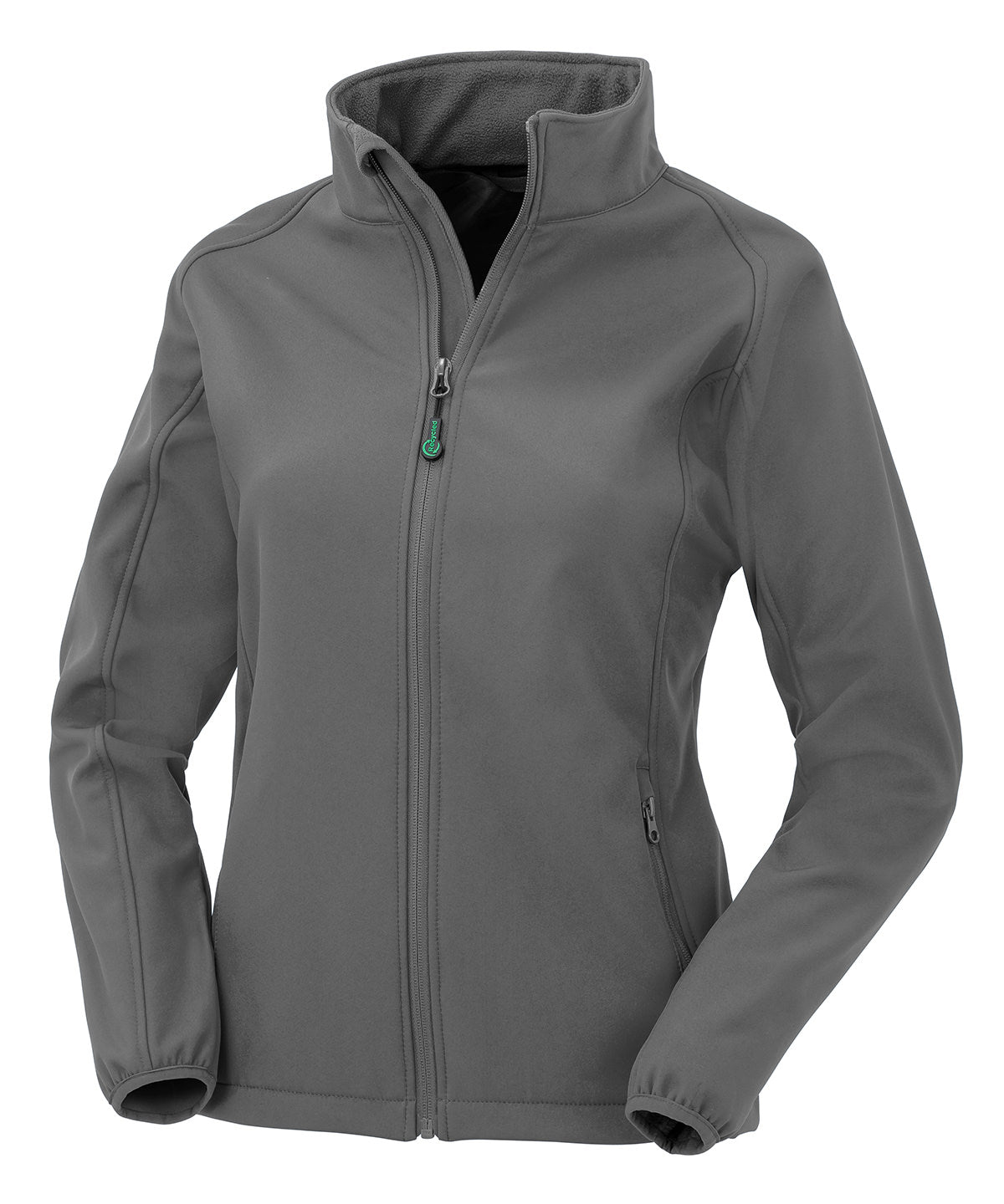 Women's recycled 2-layer printable softshell jacket - Workguard Grey