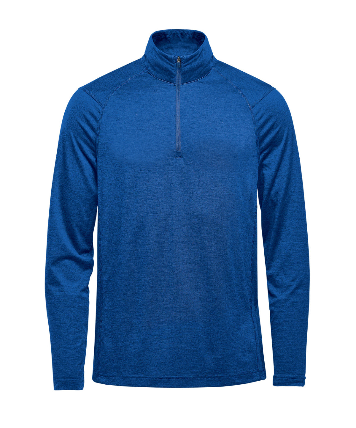 Milano 1/4-zip pullover - Classic Blue Heather