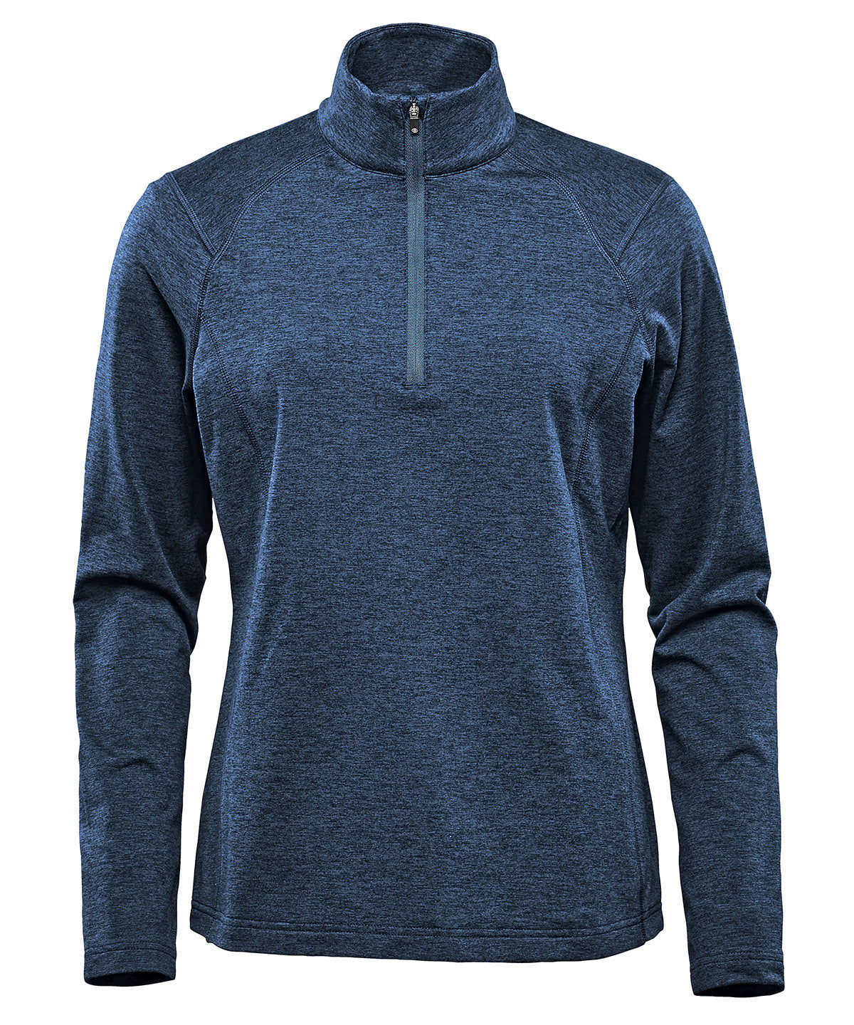 Women’s Treeline ¼-zip fleece - Dark Navy Heather