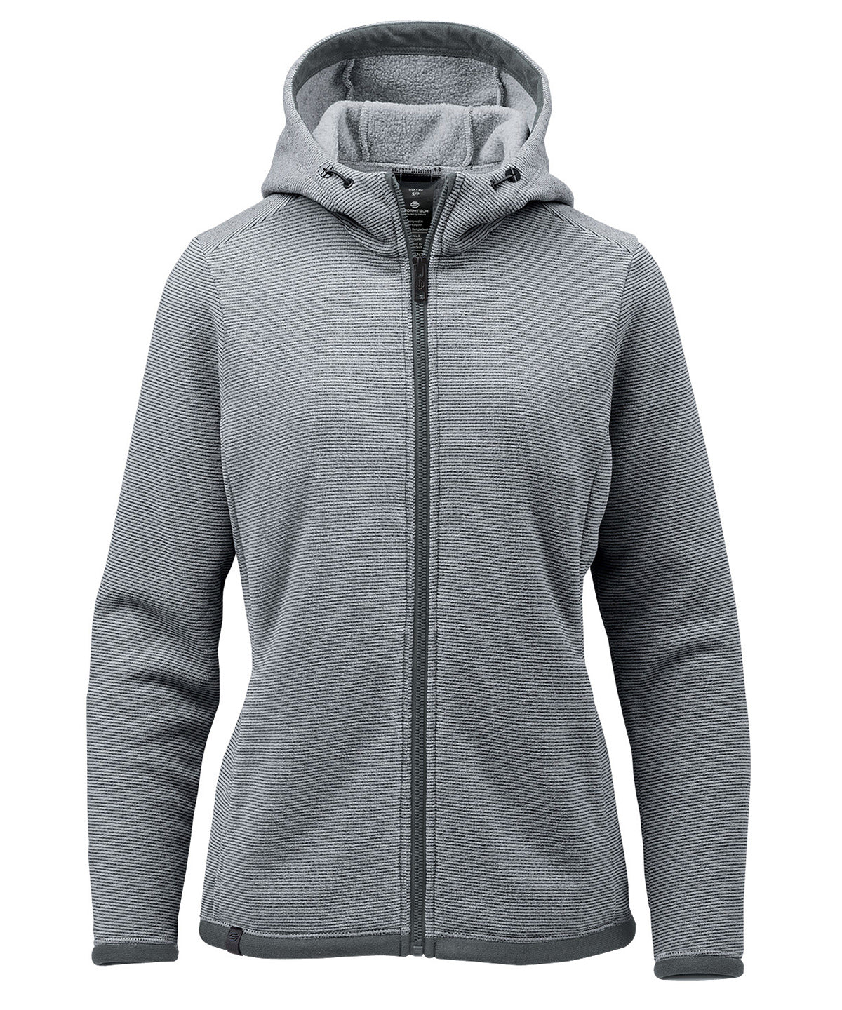 Women’s Medusa fleece hoodie - Zinc Stripe