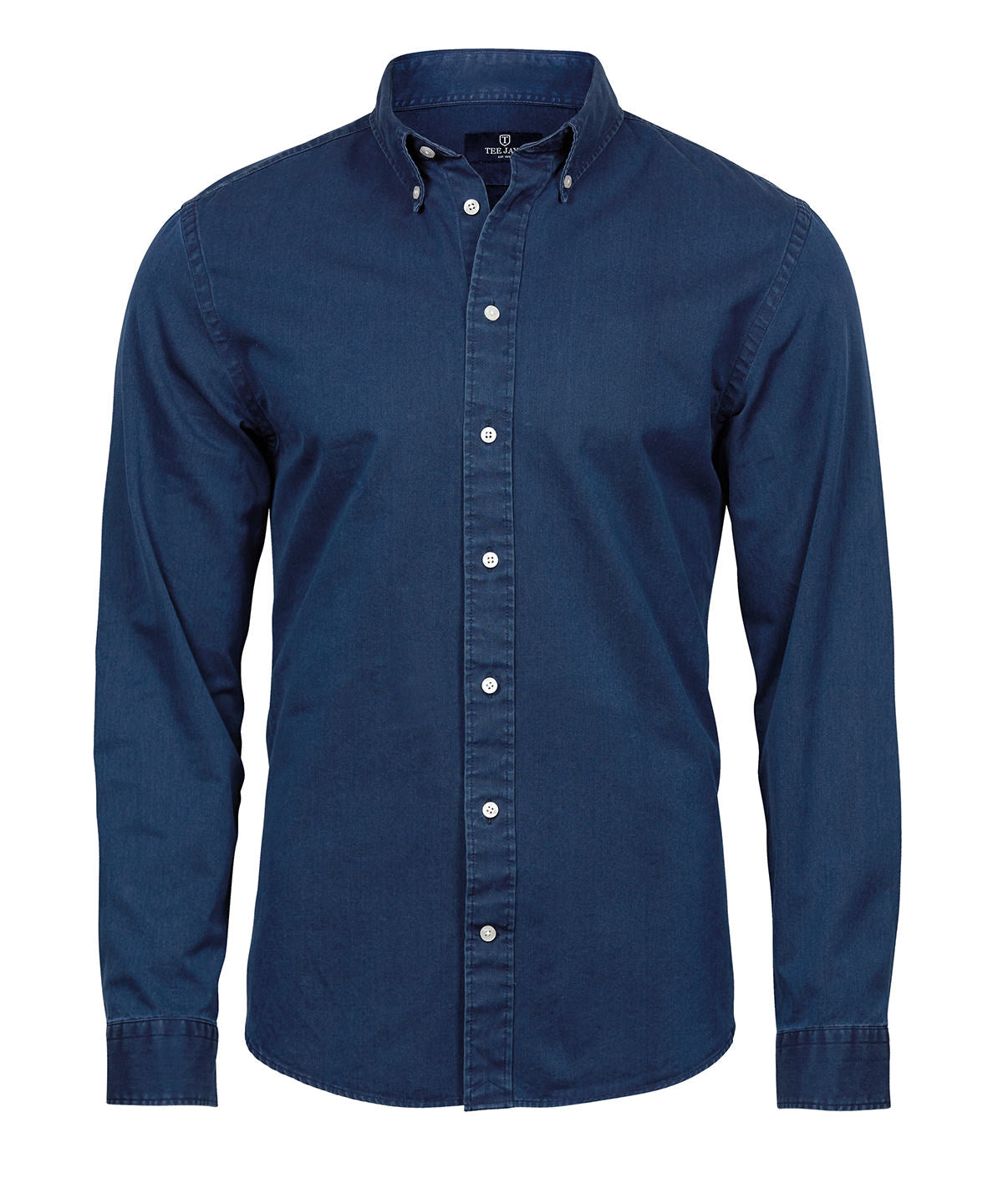 Casual twill shirt (4002) - Indigo