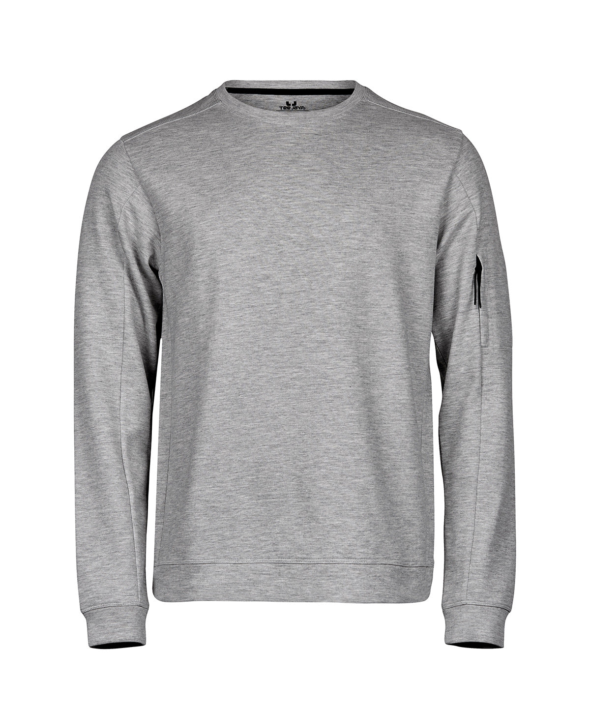 Athletic crew neck sweatshirt (5700) - Heather Grey