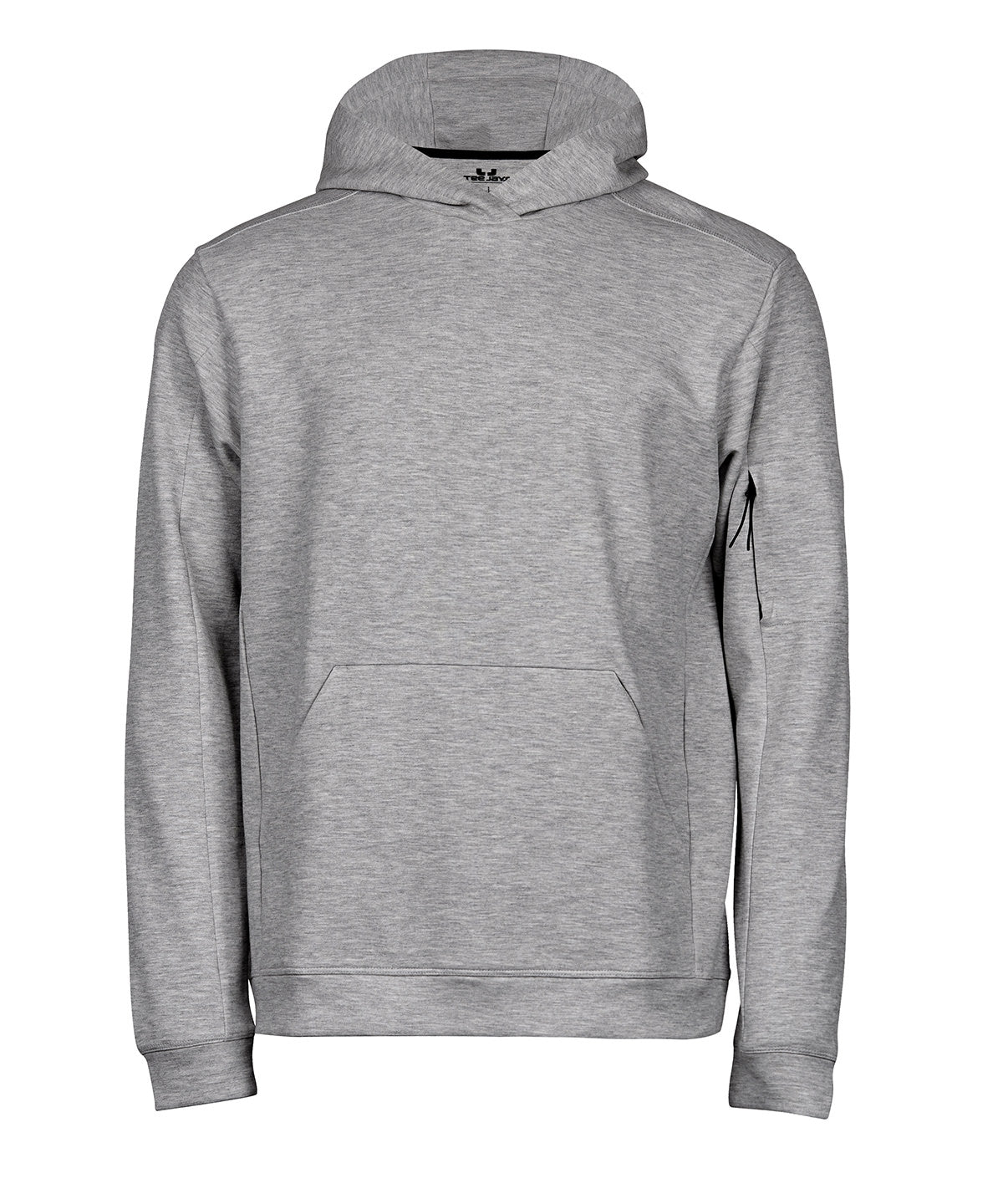 Athletic hooded sweatshirt (5702) - Heather Grey