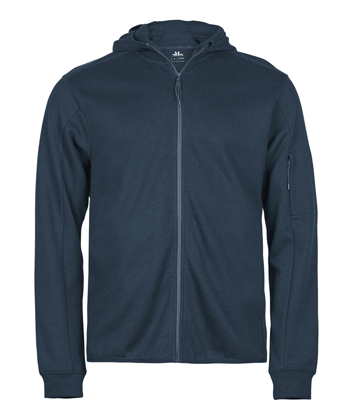 Athletic hooded full-zip sweatshirt (5706) - Ink