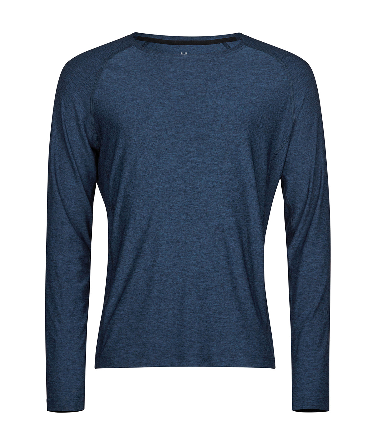 Long sleeve CoolDry tee (7022) - Navy Melange