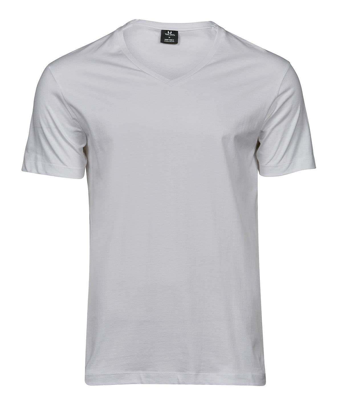 Fashion v-neck Sof tee (8006) - White