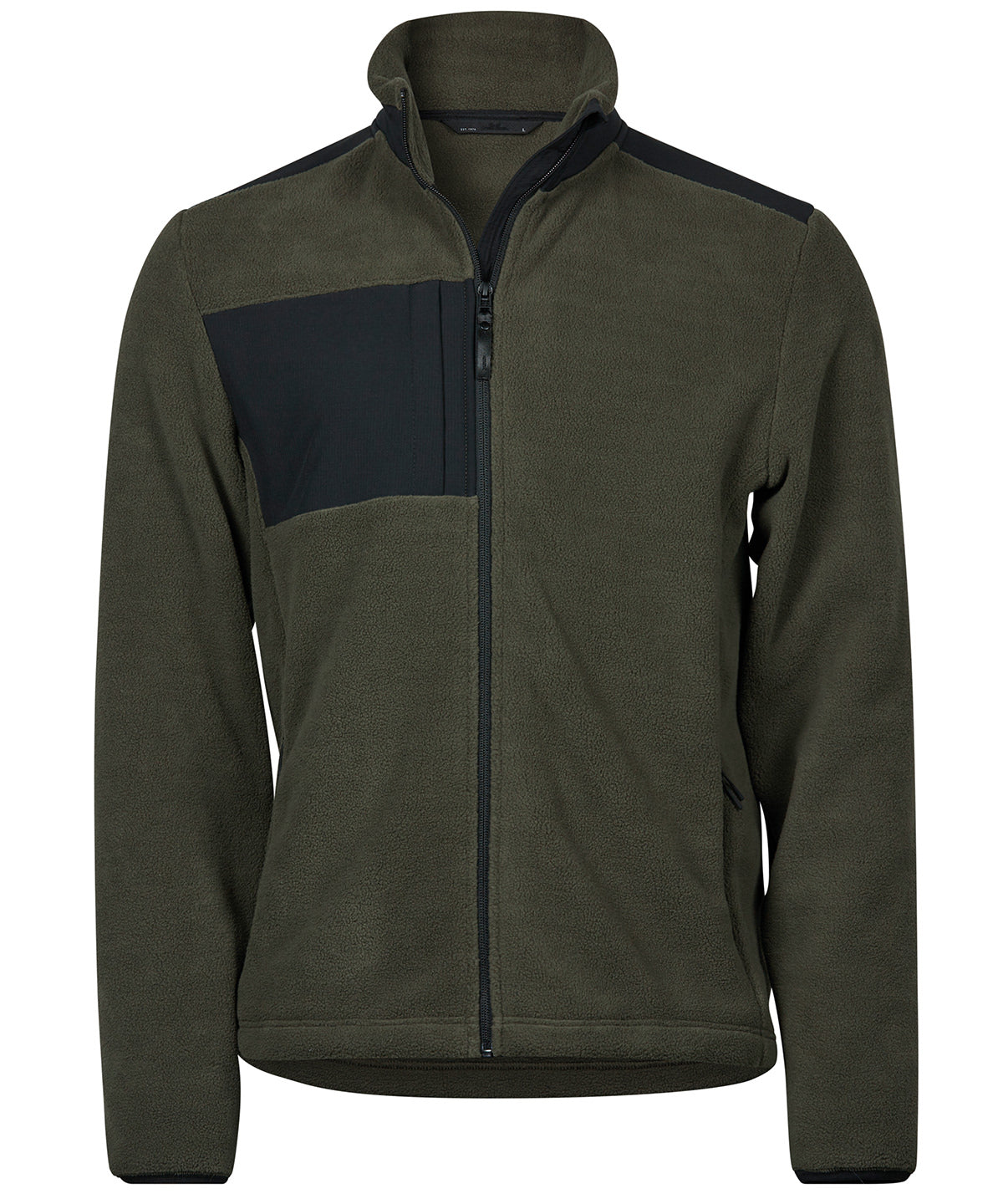 Mountain fleece (9120) - Deep Green/Black