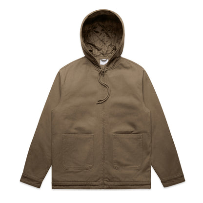 5529 Canvas Heavy Hooded Jacket