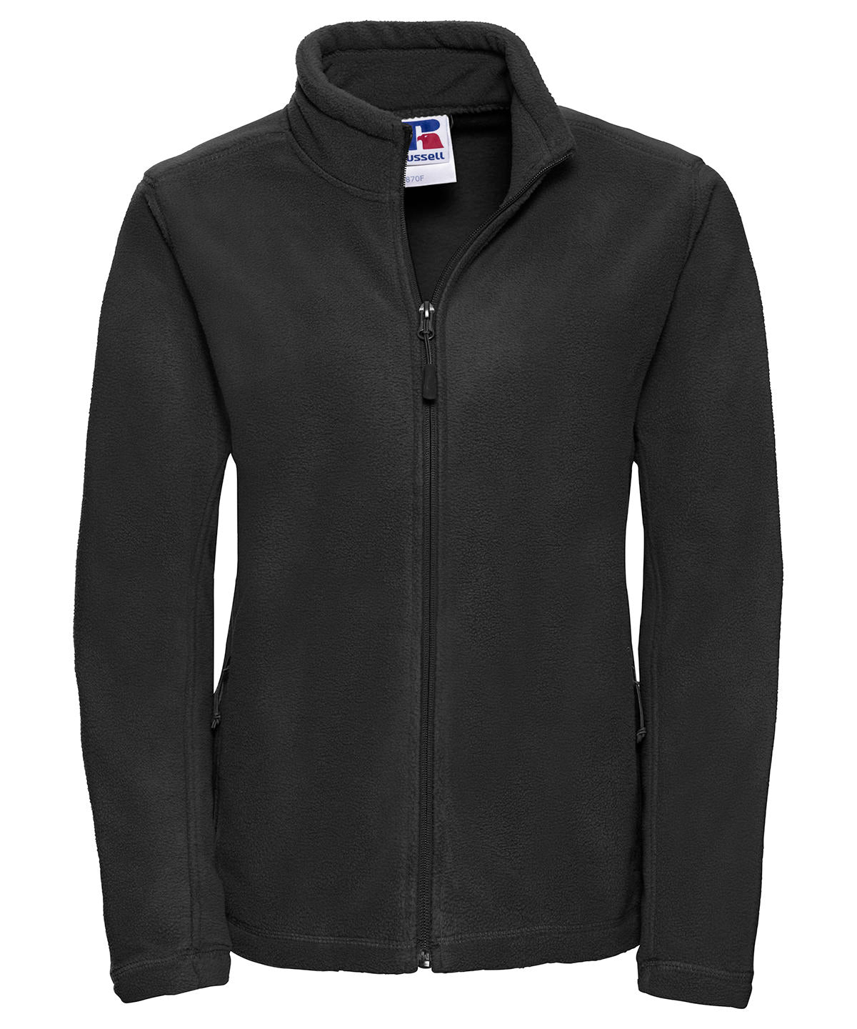 Women's full-zip outdoor fleece - Black