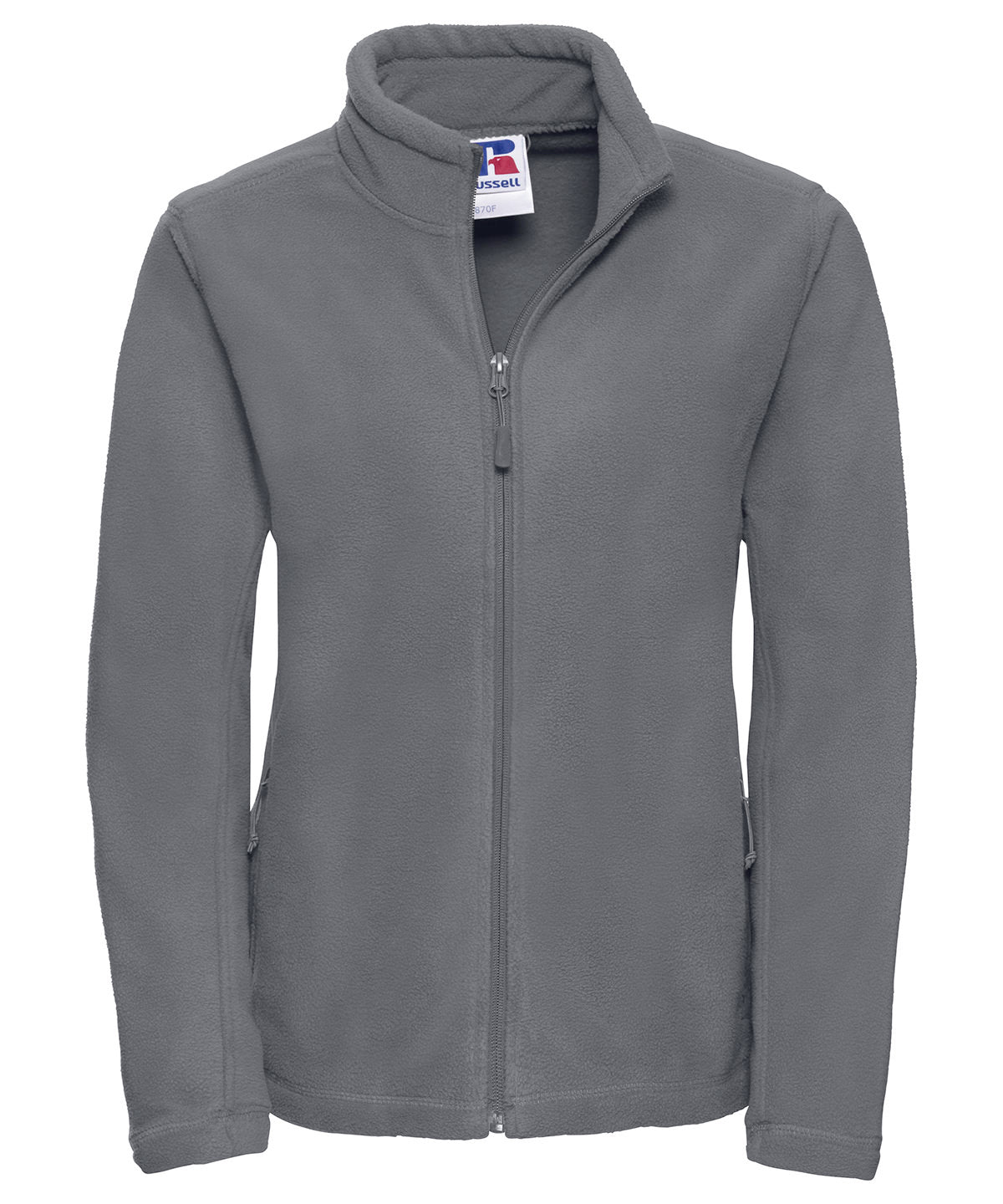 Women's full-zip outdoor fleece - Convoy Grey