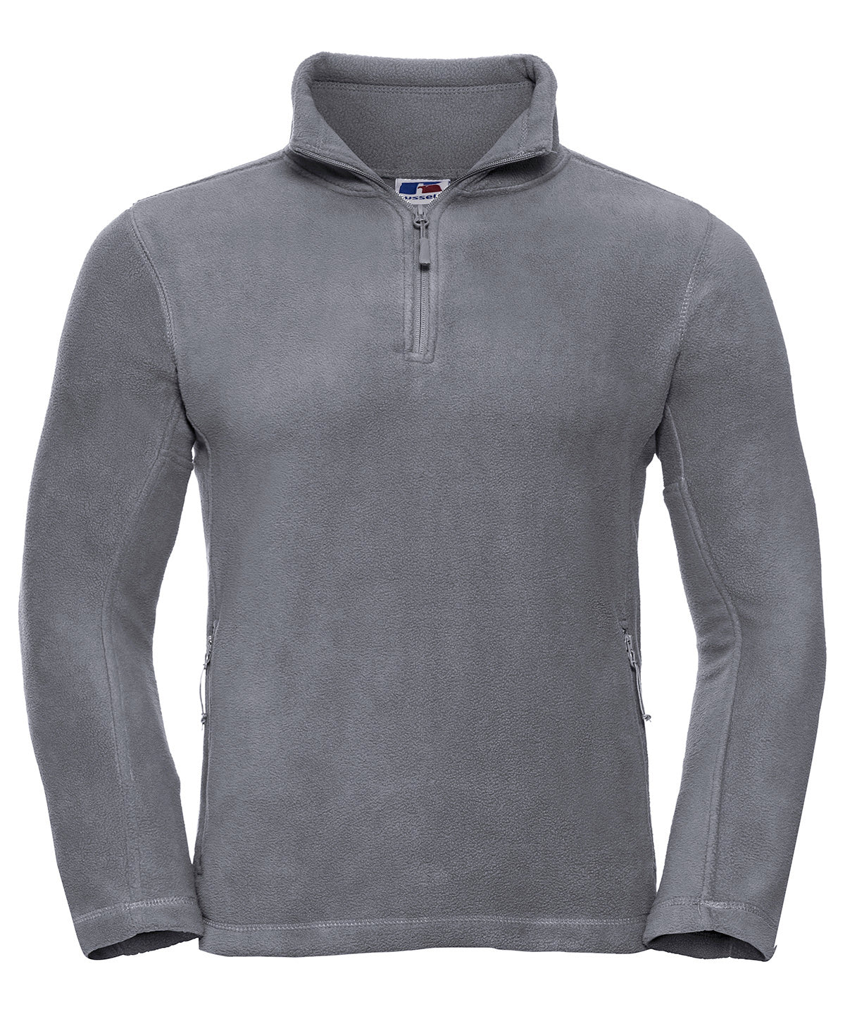 ¼-zip outdoor fleece - Convoy Grey