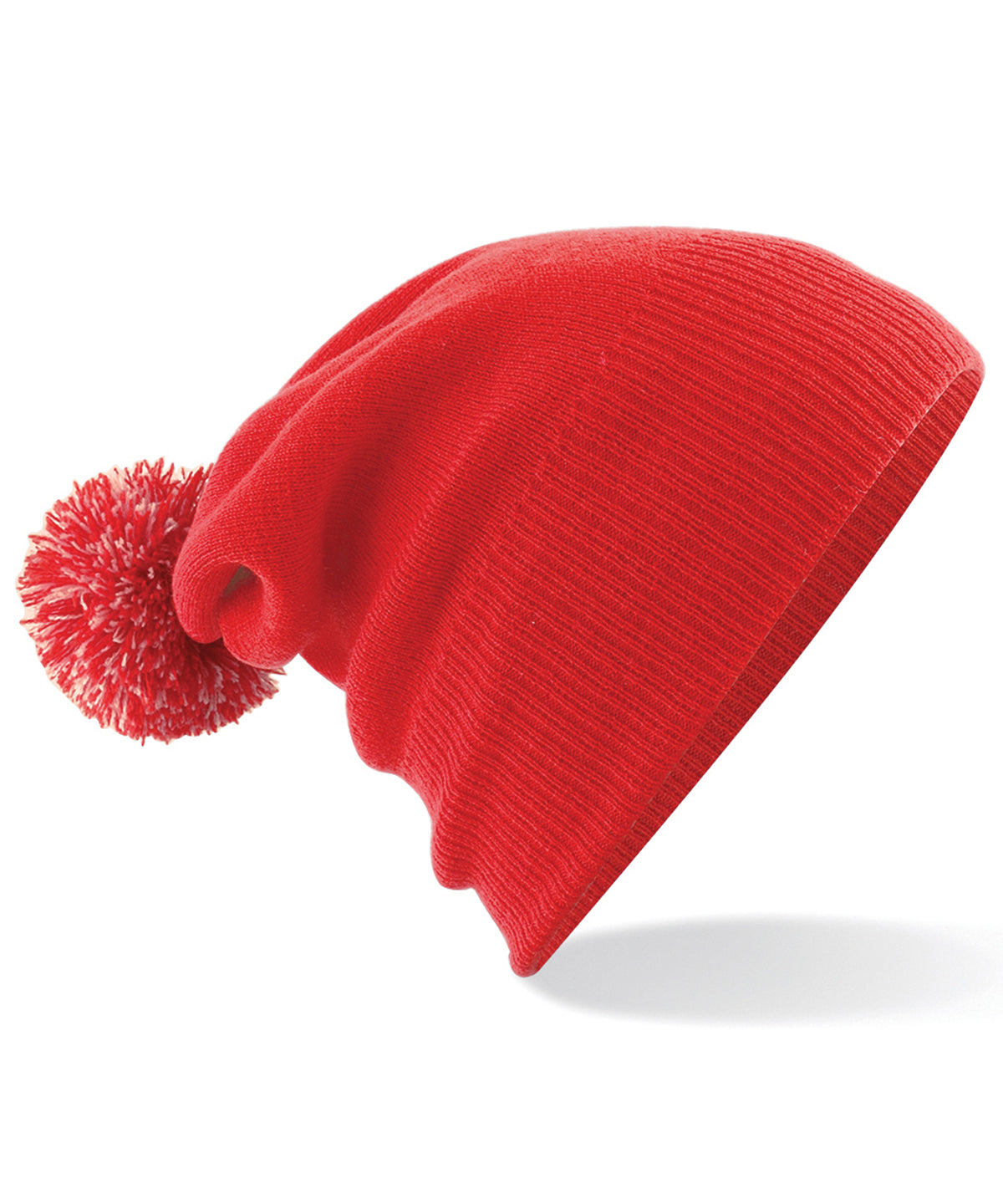 Junior snowstar® beanie - Bright Red/Off White