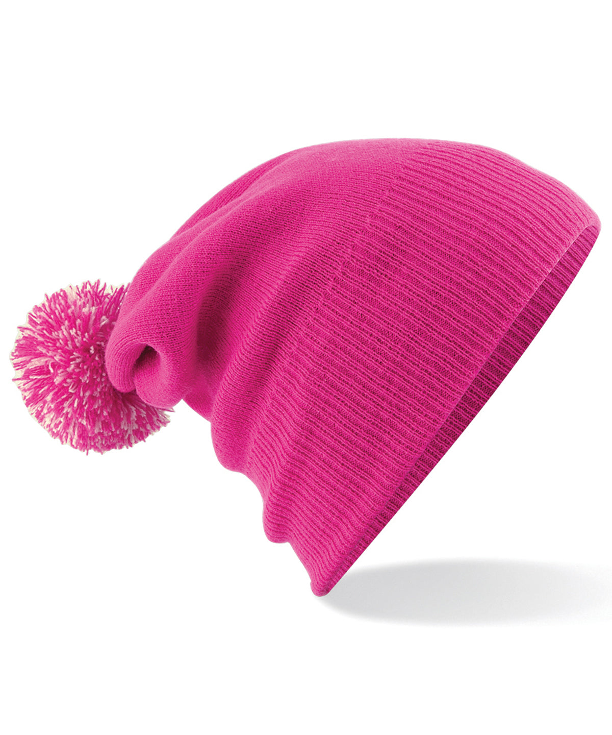 Junior snowstar® beanie - Fuchsia/Off White