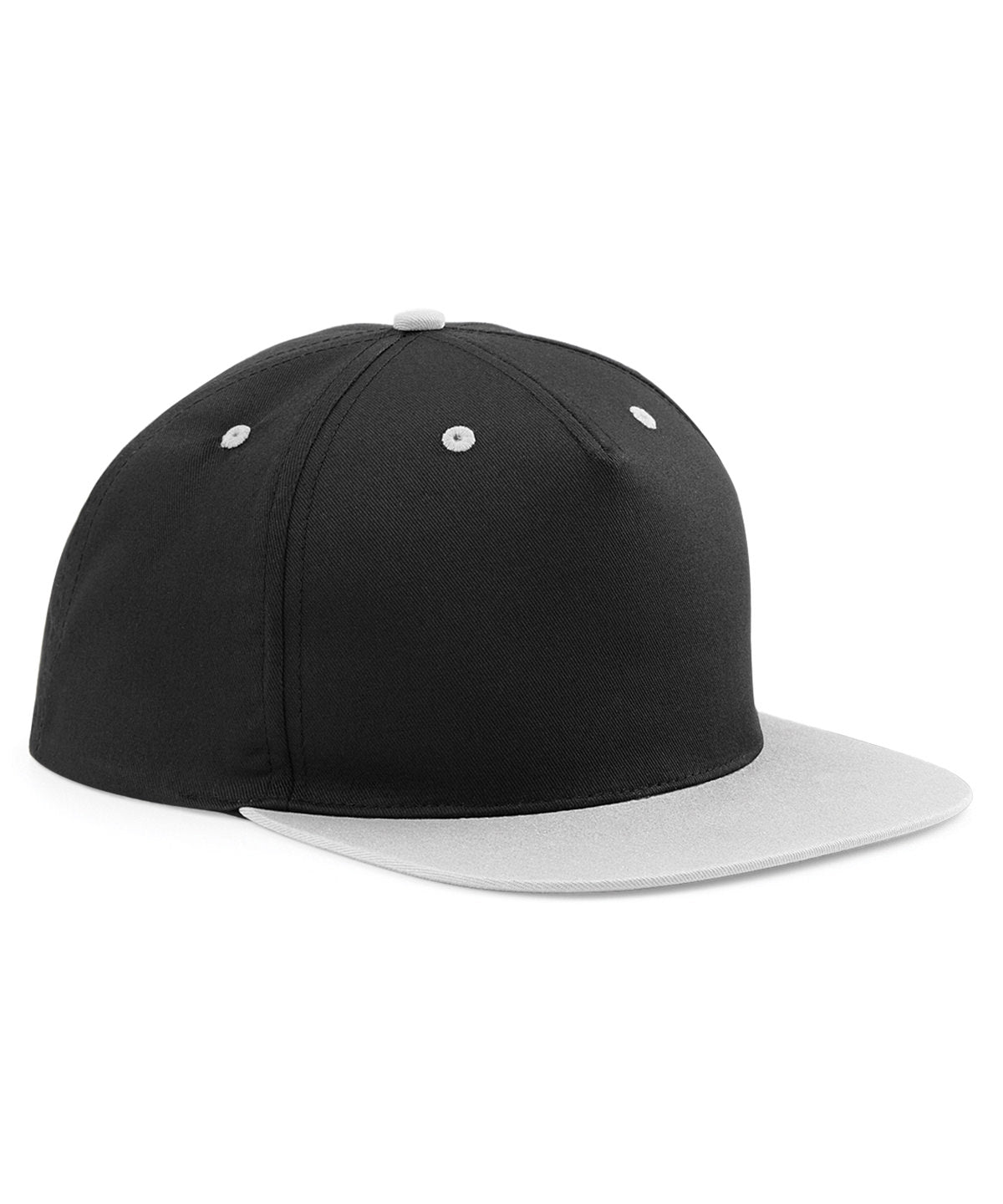 5-panel contrast snapback - Black/Grey
