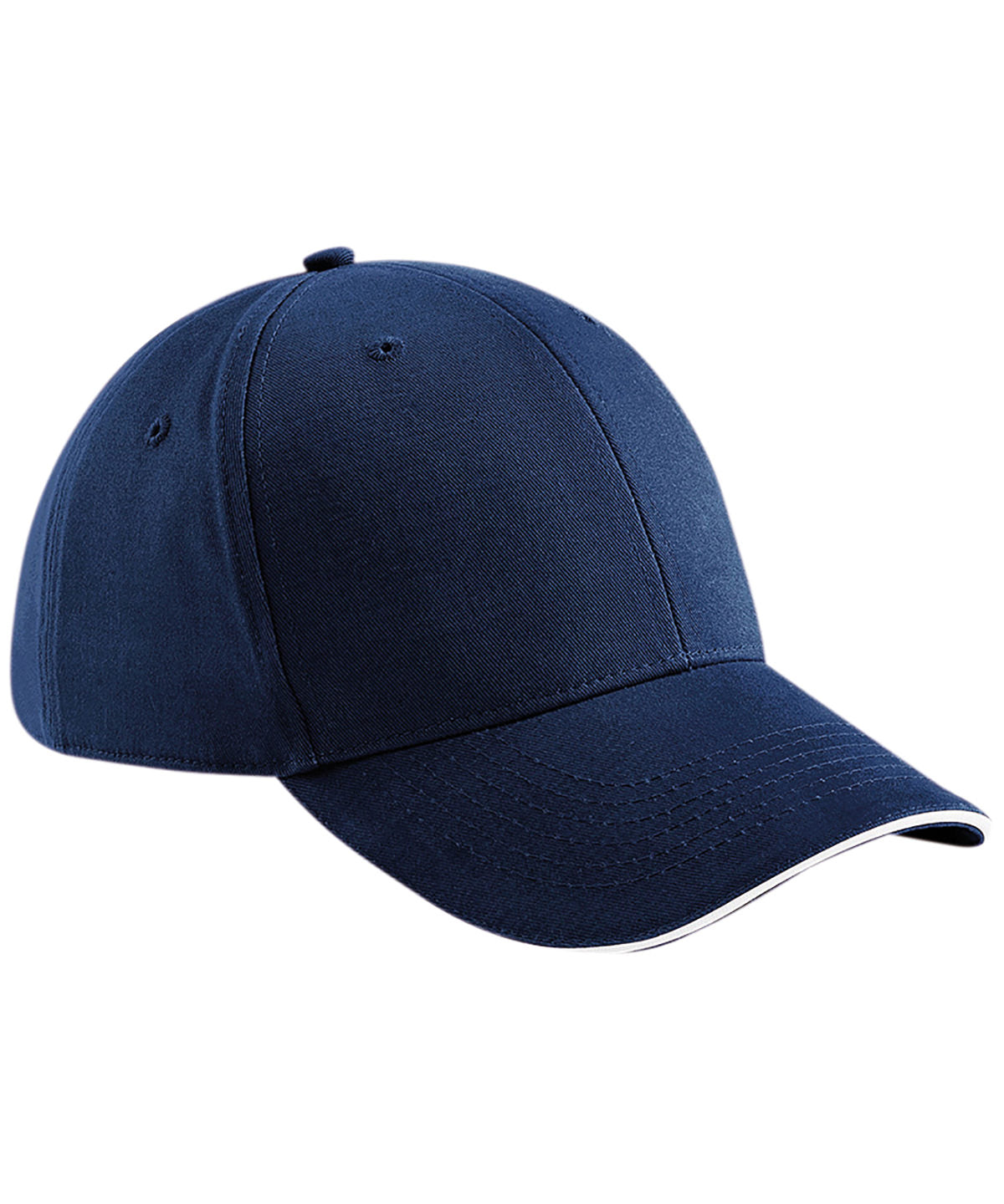 Athleisure 6-panel cap - French Navy/White