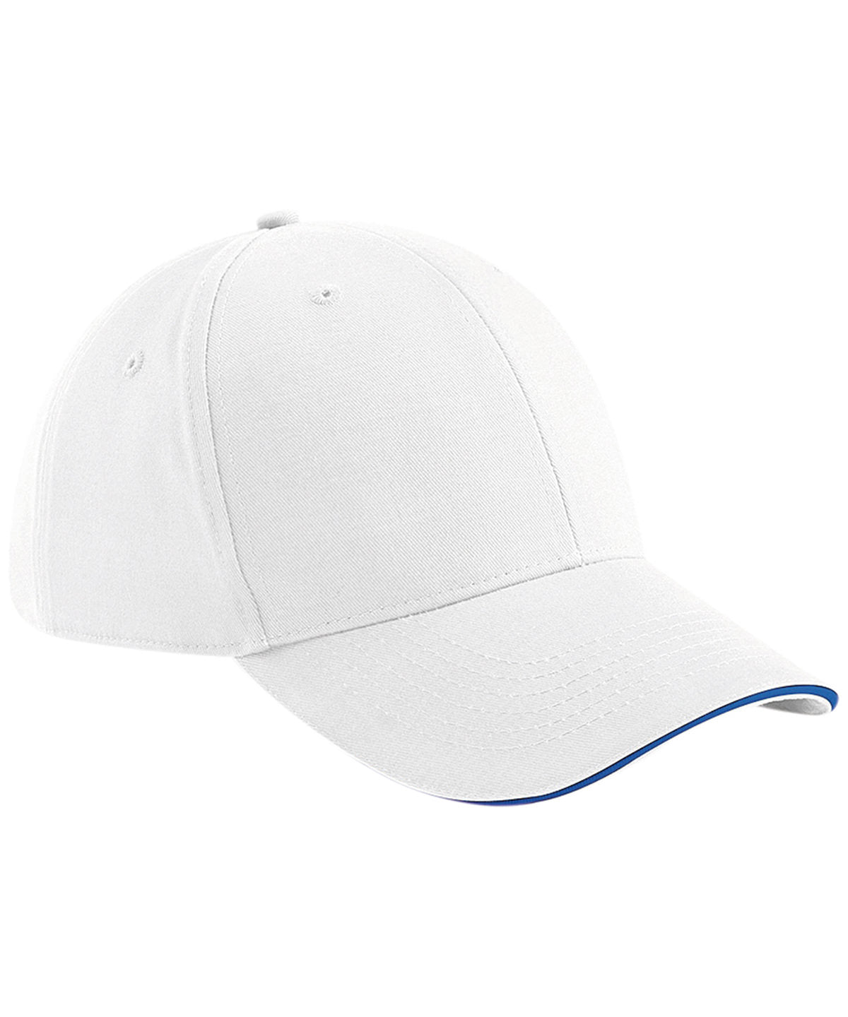 Athleisure 6-panel cap - White/Bright Royal