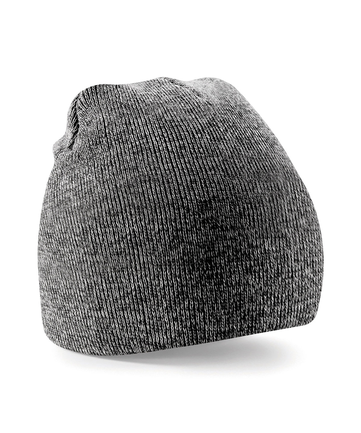 Two-tone pull-on beanie - Antique Grey
