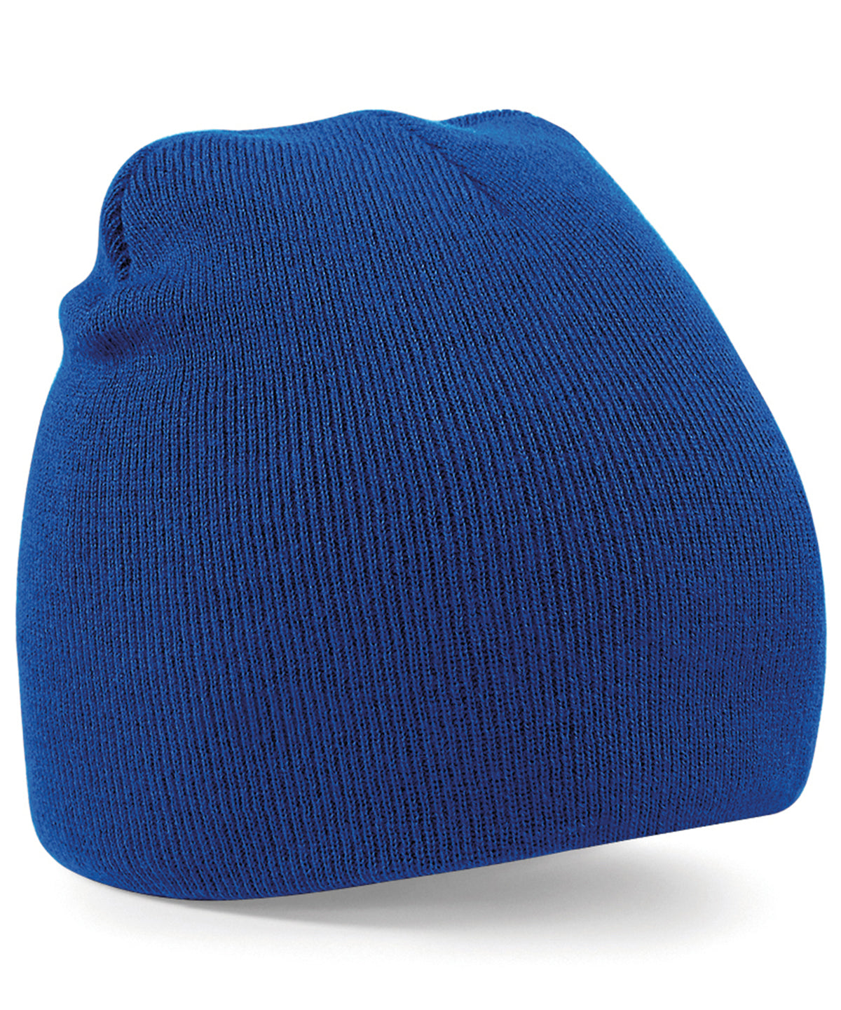 Two-tone pull-on beanie - Bright Royal