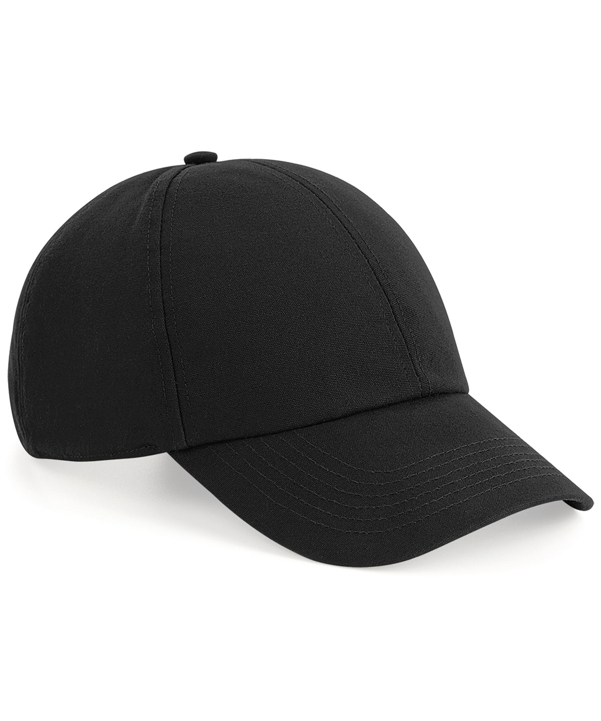 Organic cotton 6-panel cap - Black