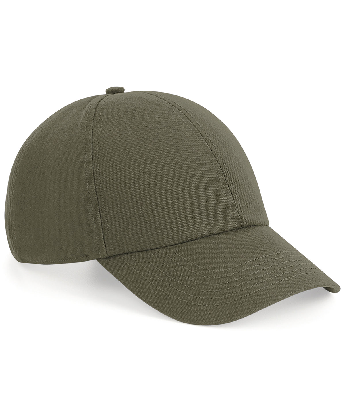 Organic cotton 6-panel cap - Olive Green