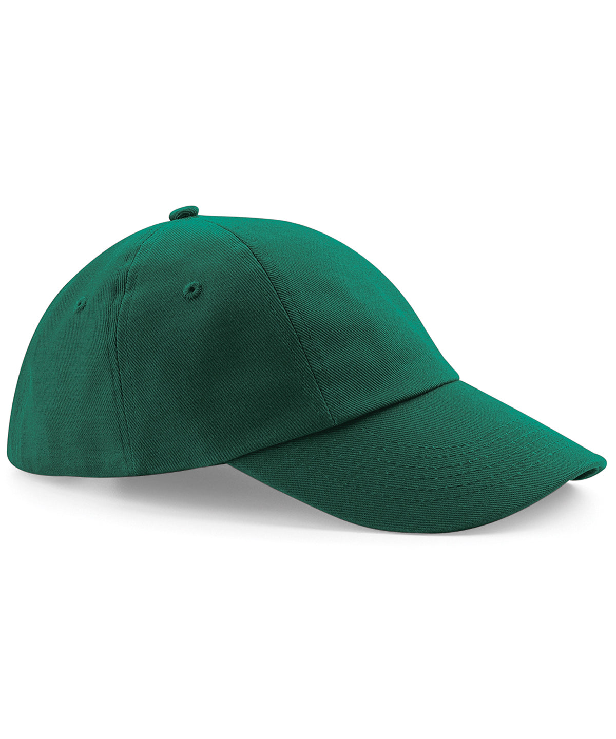 Low-profile heavy cotton drill cap - Bottle Green