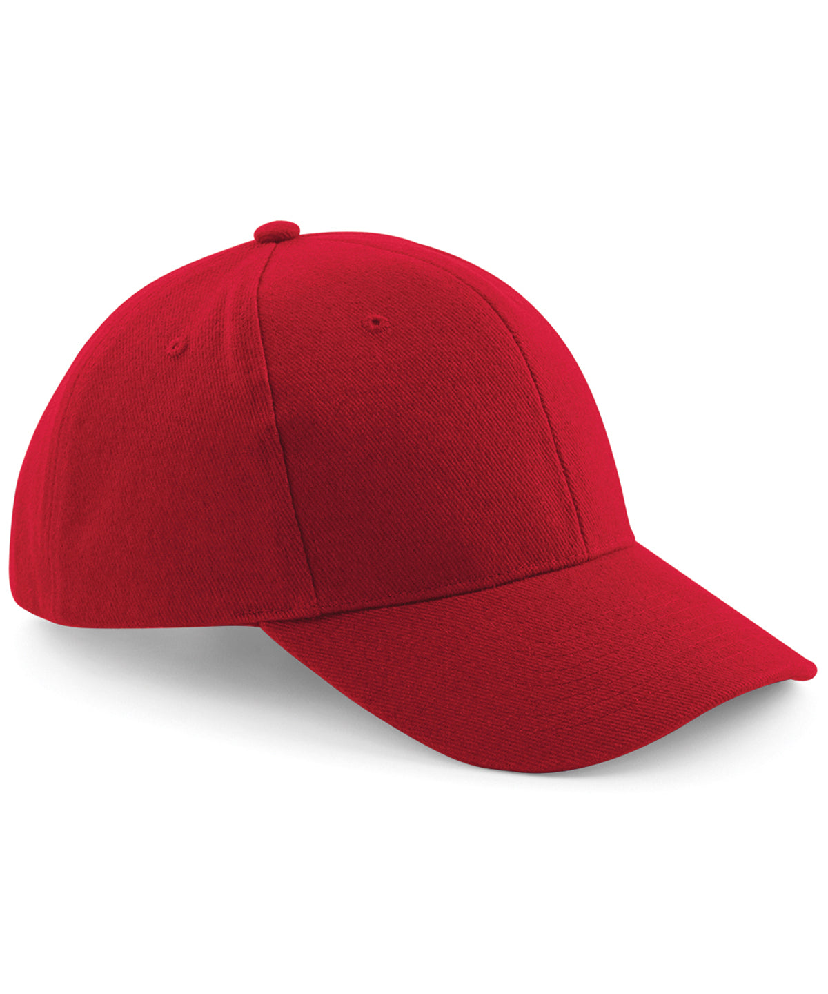 Pro-style heavy brushed cotton cap - Classic Red
