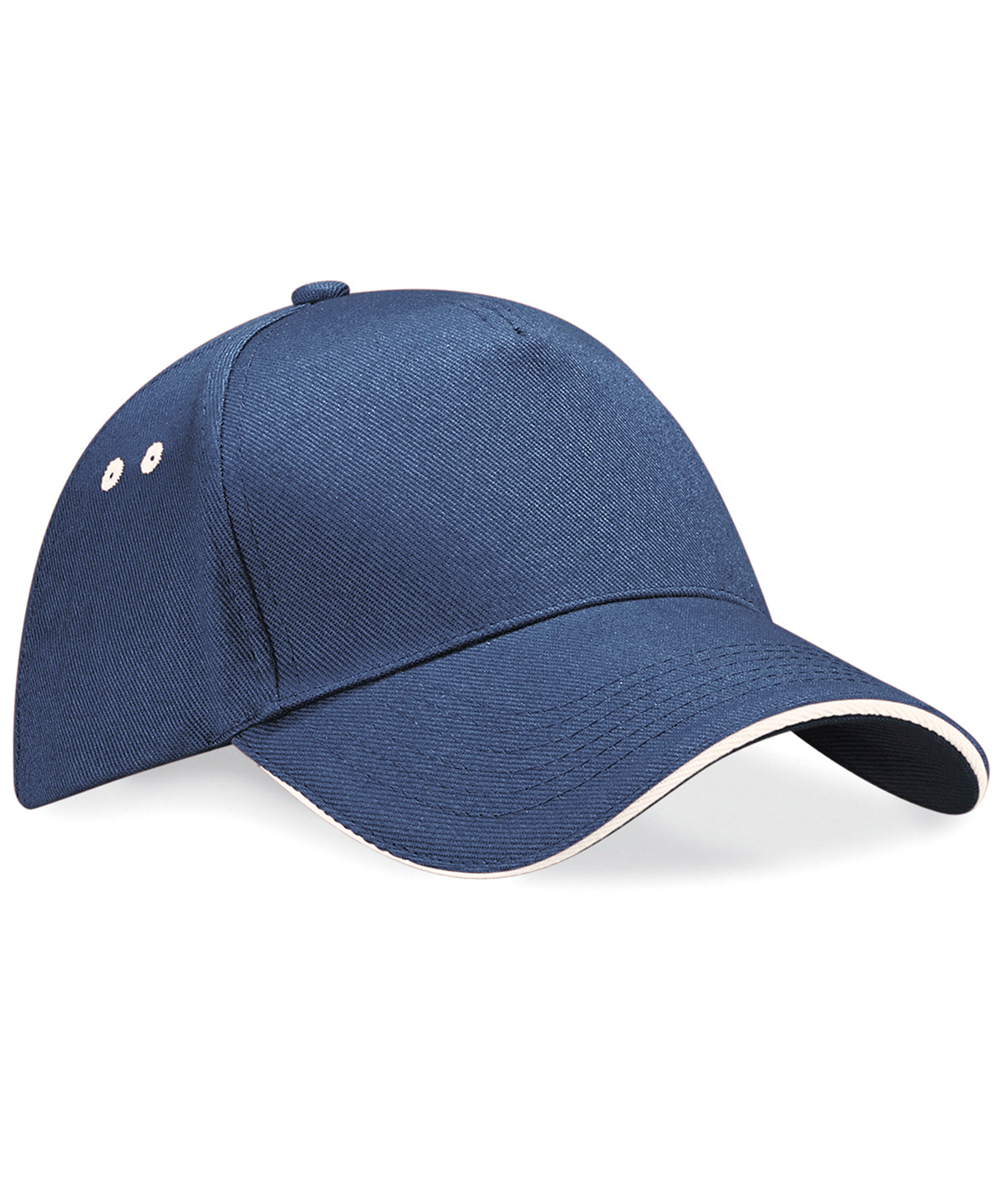 Ultimate 5-panel cap - sandwich peak - Navy/Putty