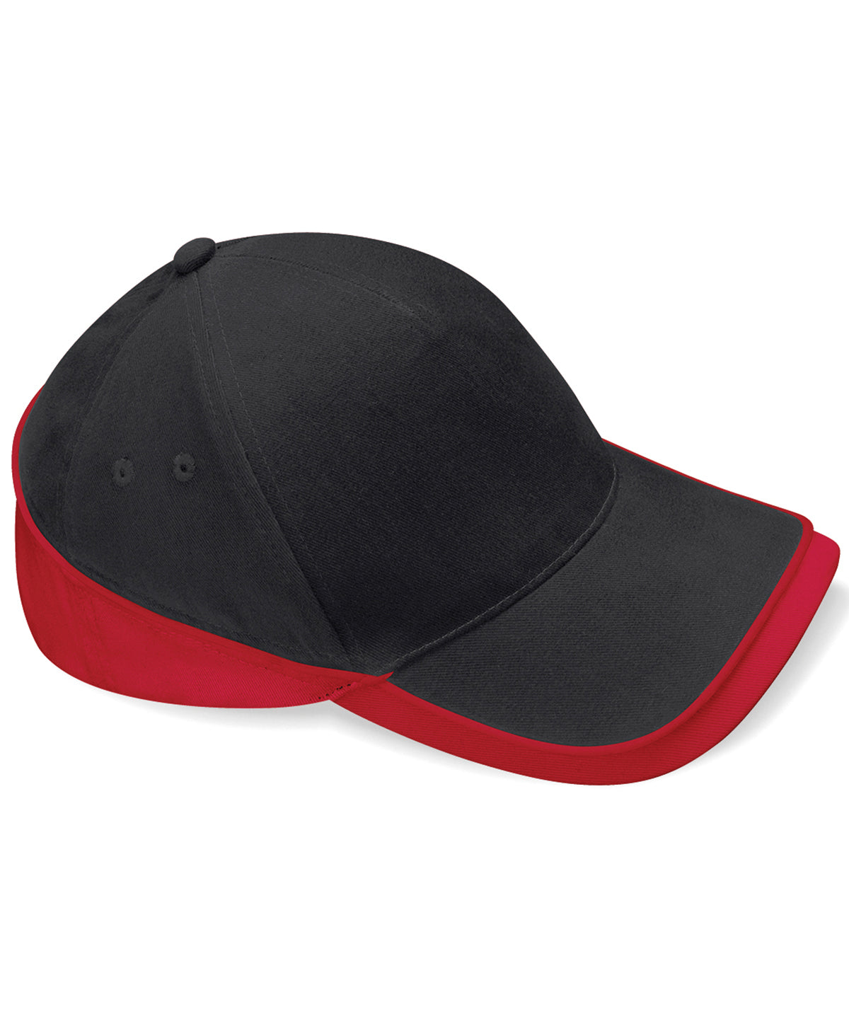 Teamwear competition cap - Black/Classic Red