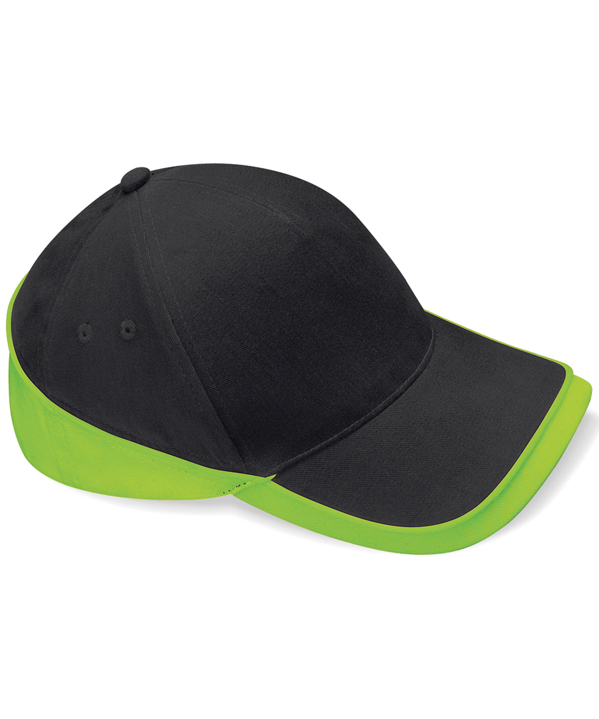 Teamwear competition cap - Black/Lime Green
