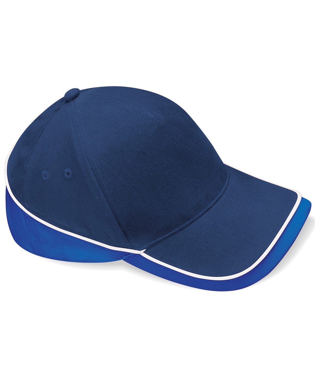Teamwear competition cap - French Navy/Bright Royal/White