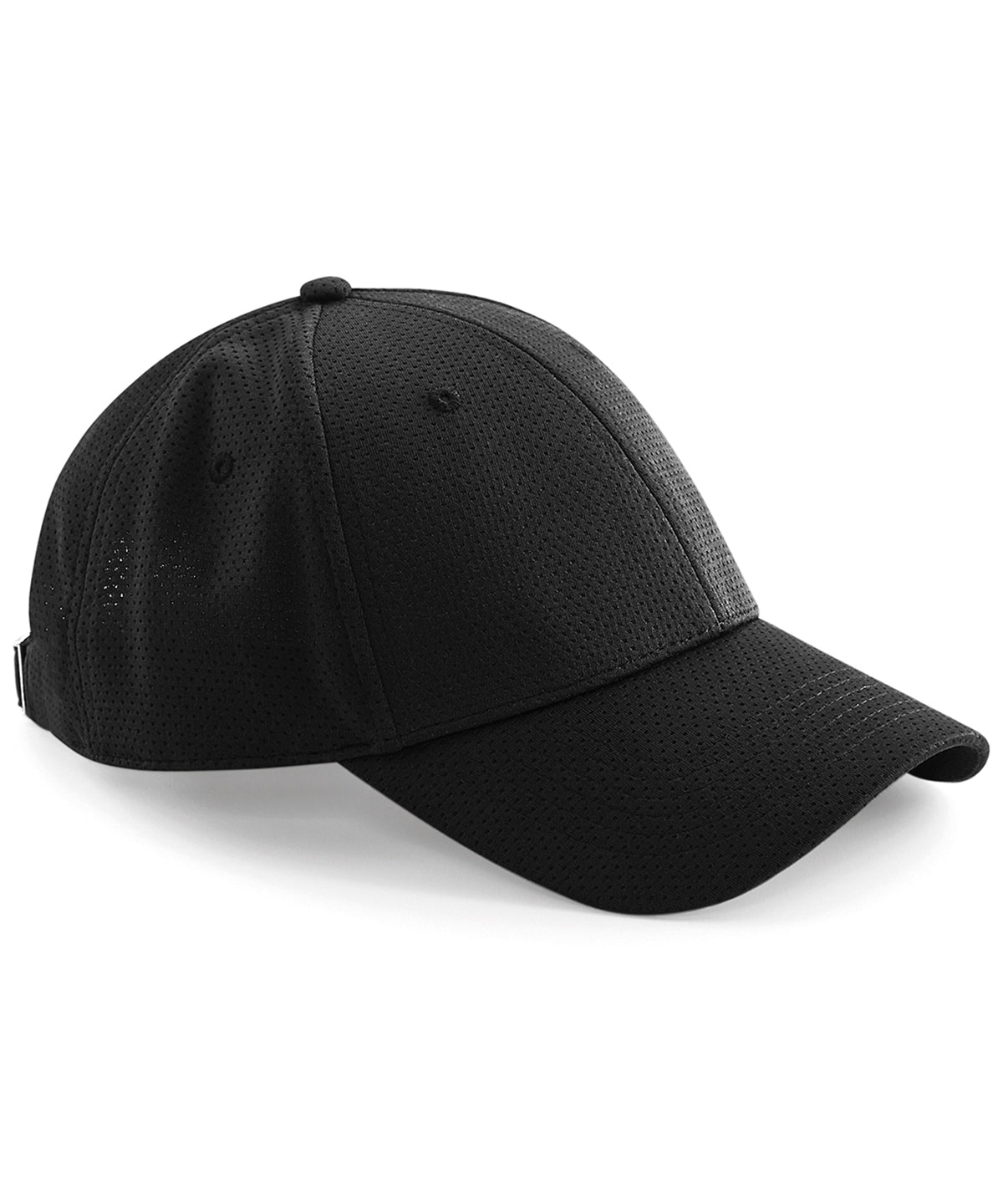 Air mesh 6-panel cap - Black