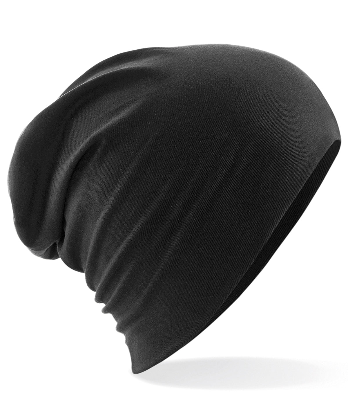Hemsedal cotton slouch beanie - Black