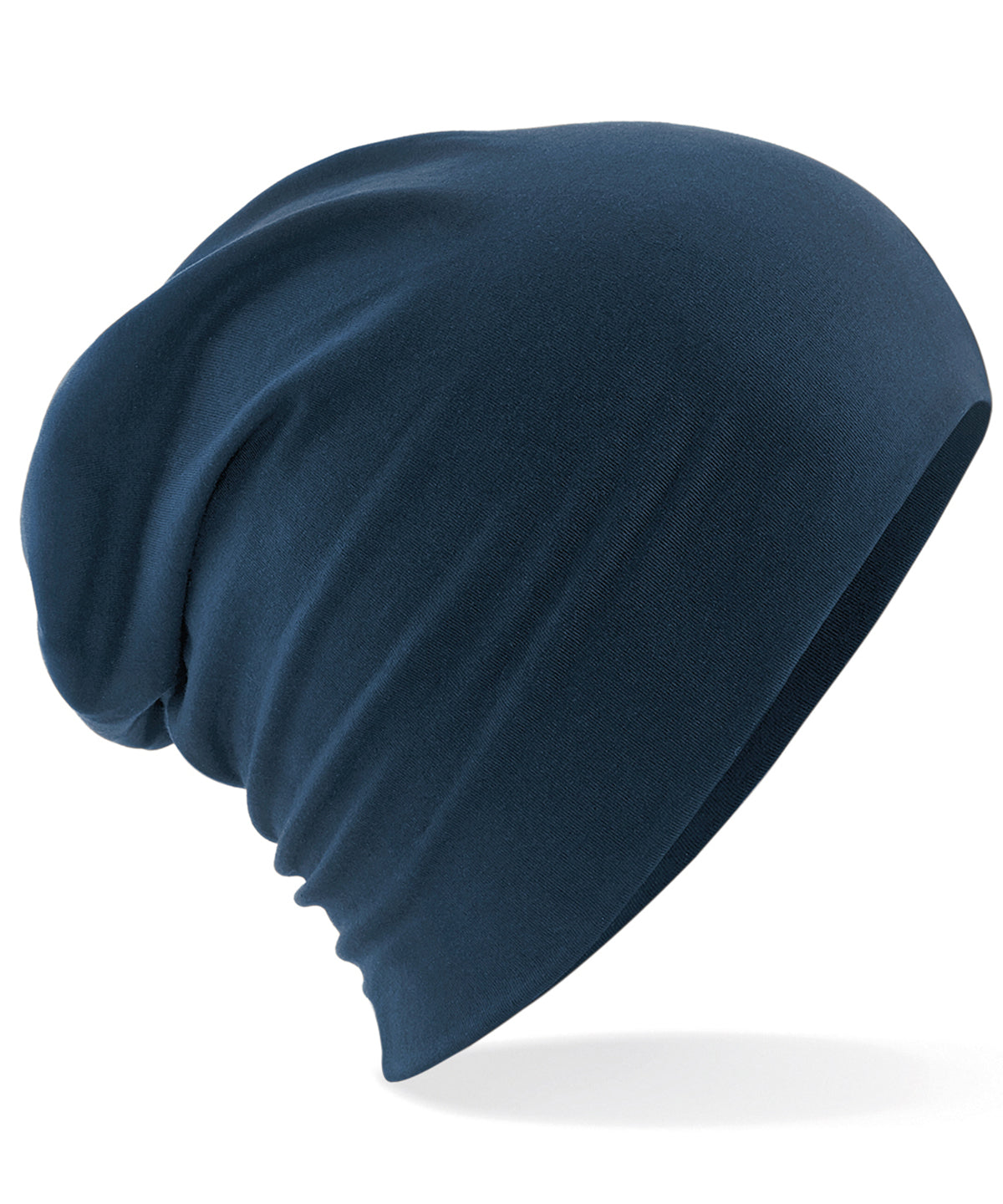 Hemsedal cotton slouch beanie - French Navy
