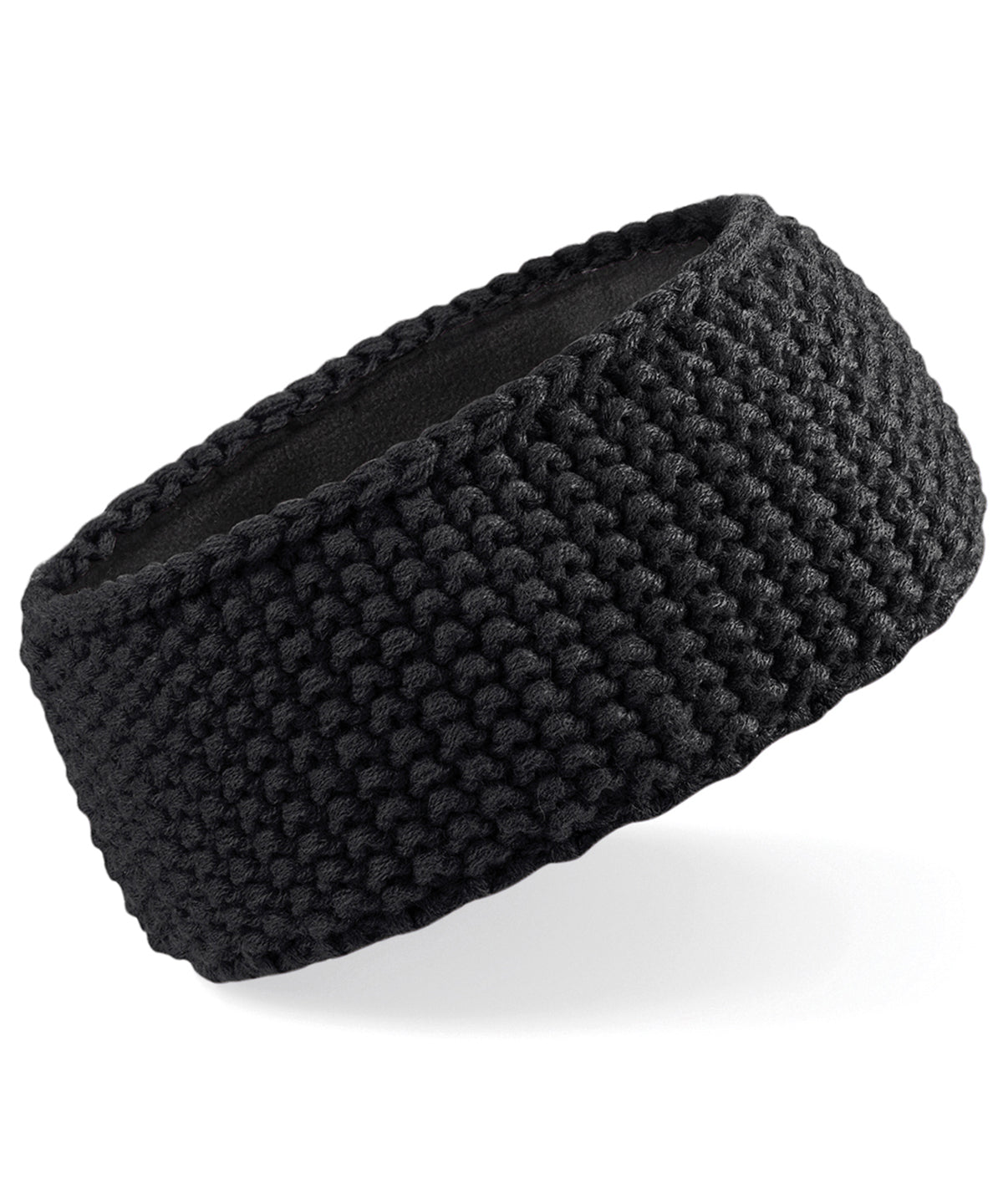 Slopeside waffle headband - Black