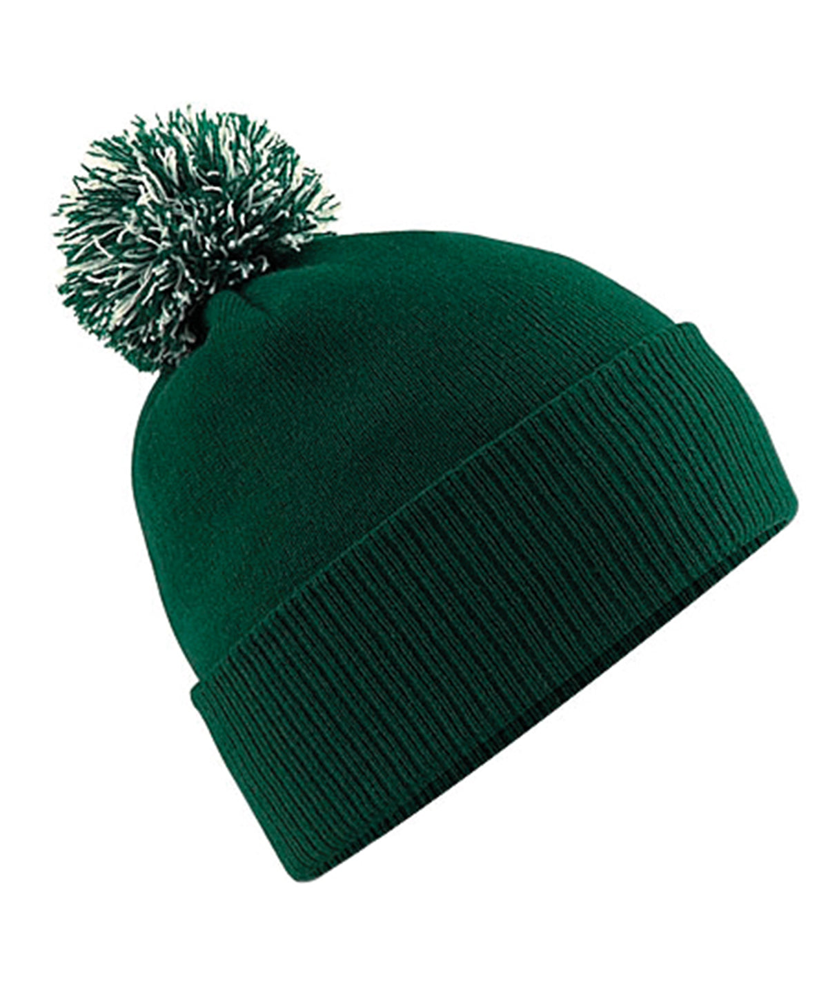 Snowstar® beanie - Bottle Green/Off White