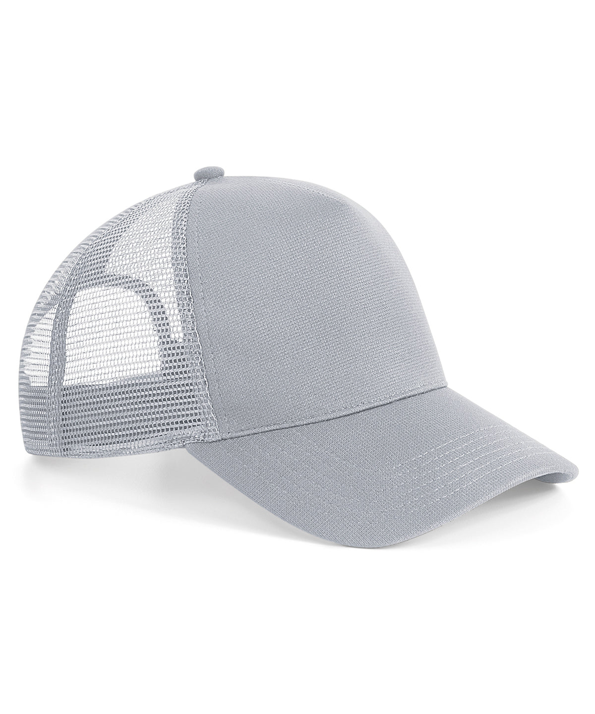 Microknit snapback trucker - Light Grey