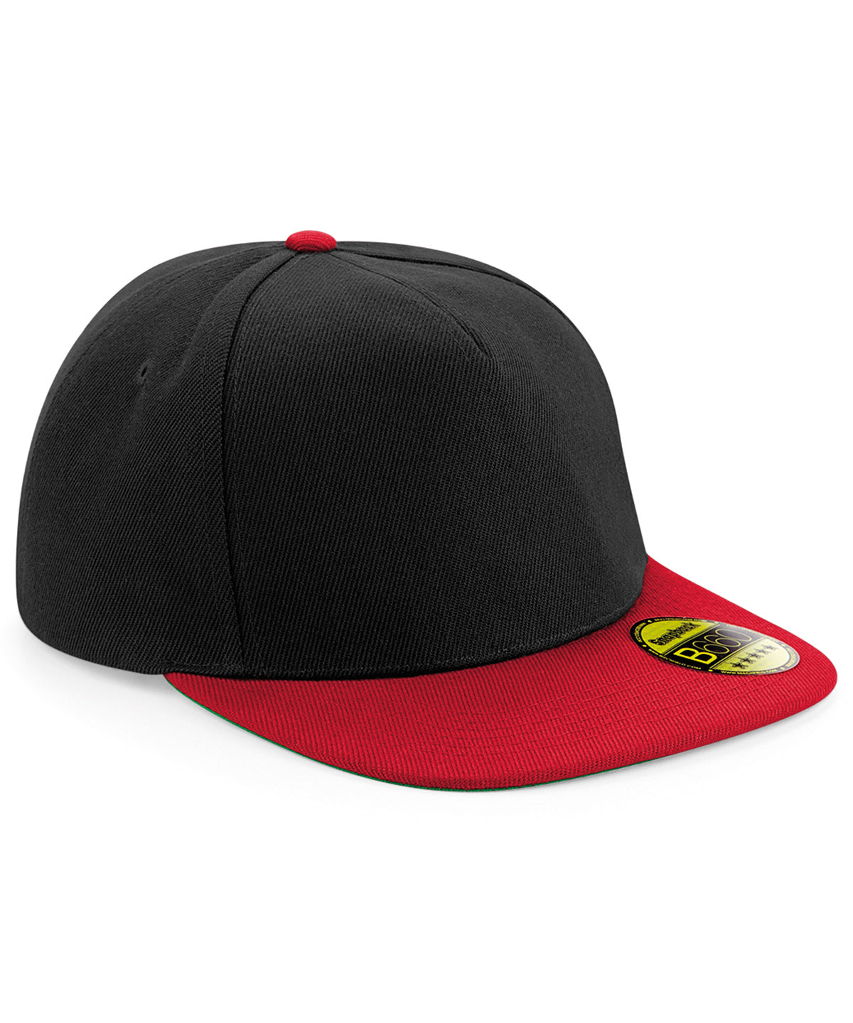 Original flat peak snapback - Black/Classic Red