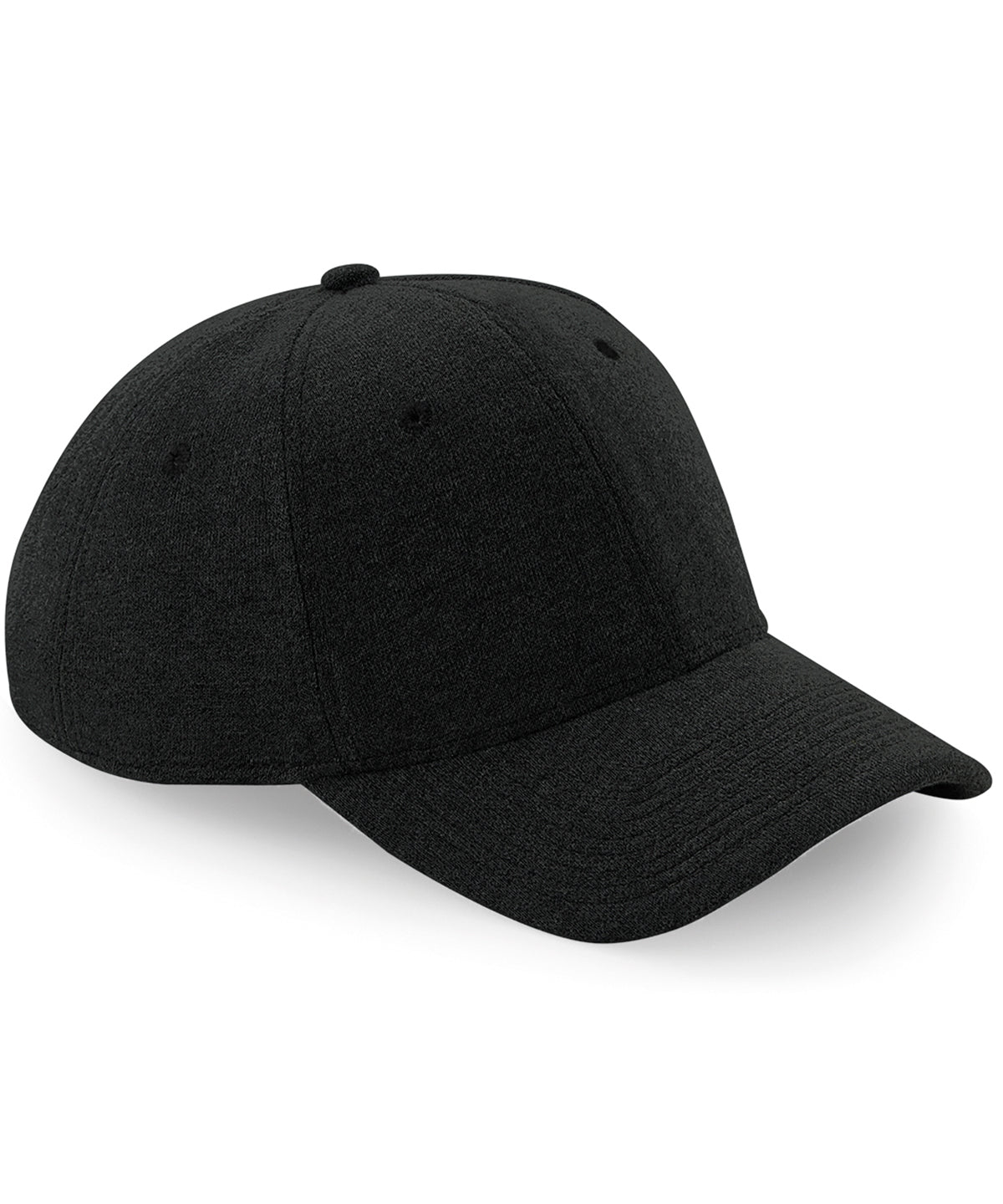 Jersey athleisure baseball cap - Black
