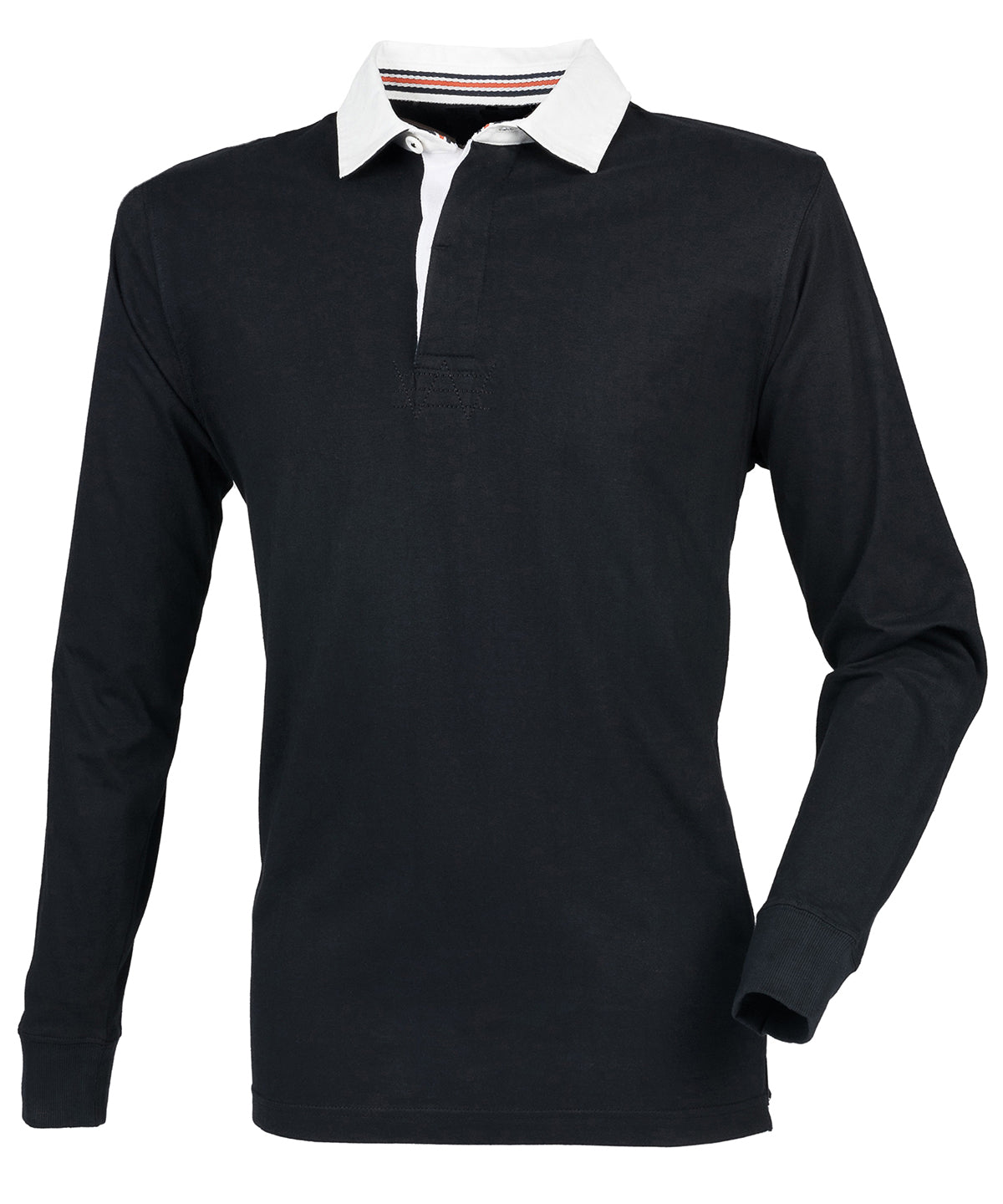 Premium superfit rugby shirt - Black