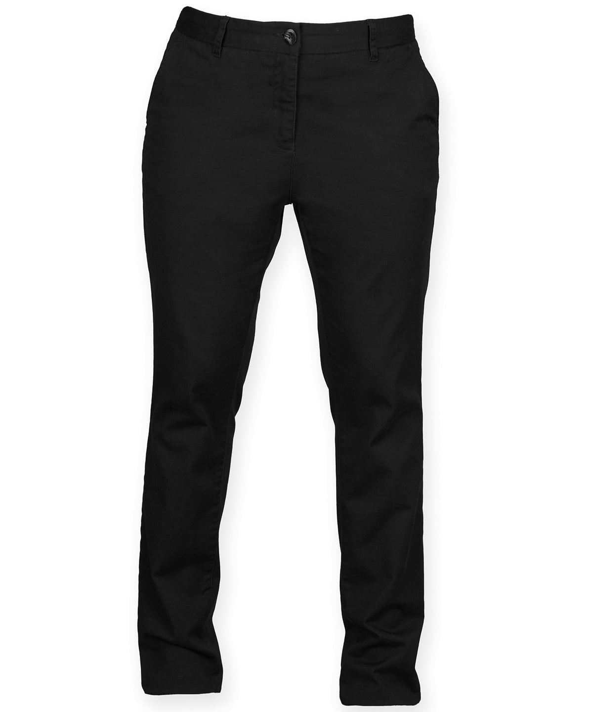 Women's stretch chinos - Black